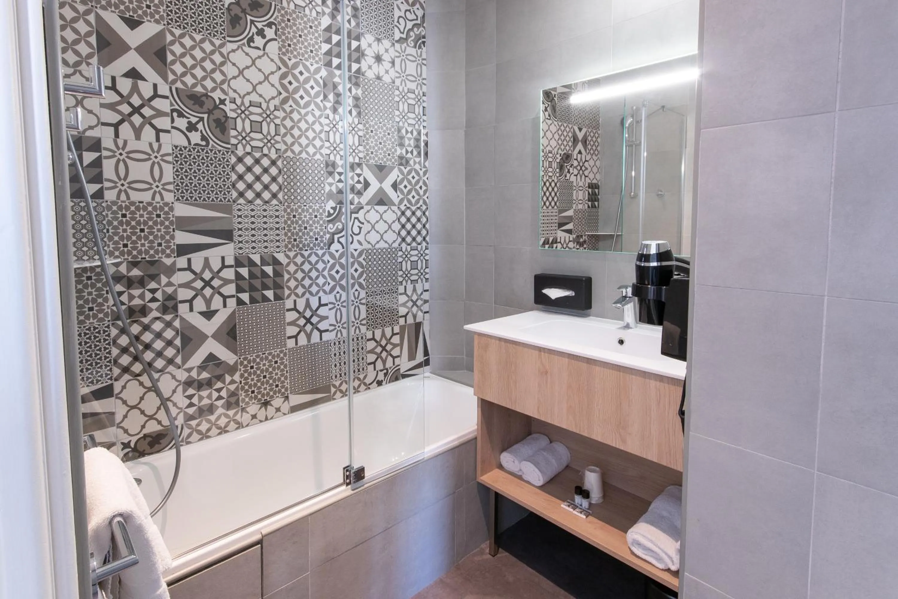 Bathroom in Hotel Aria