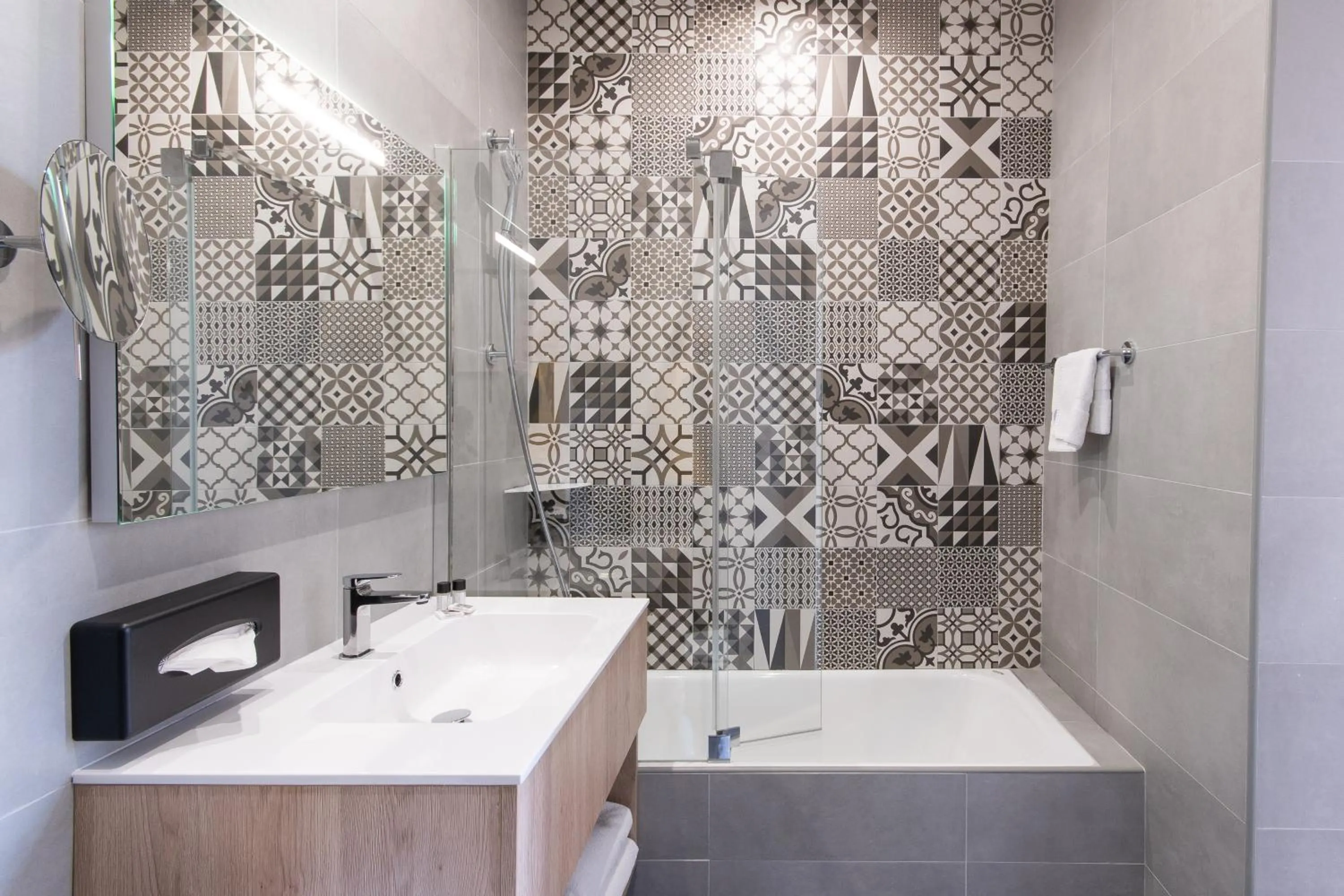 Bathroom in Hotel Aria