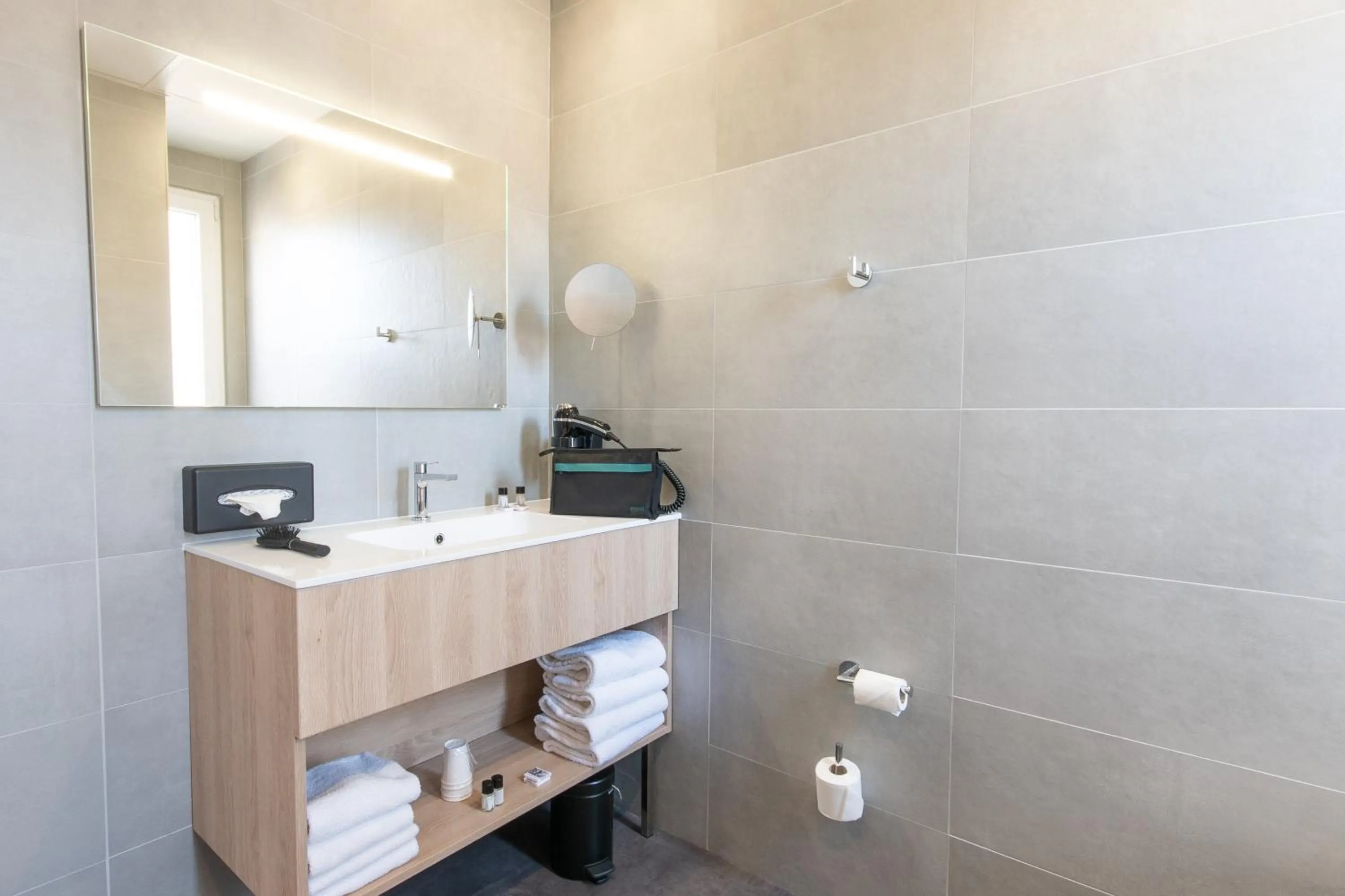 Bathroom in Hotel Aria