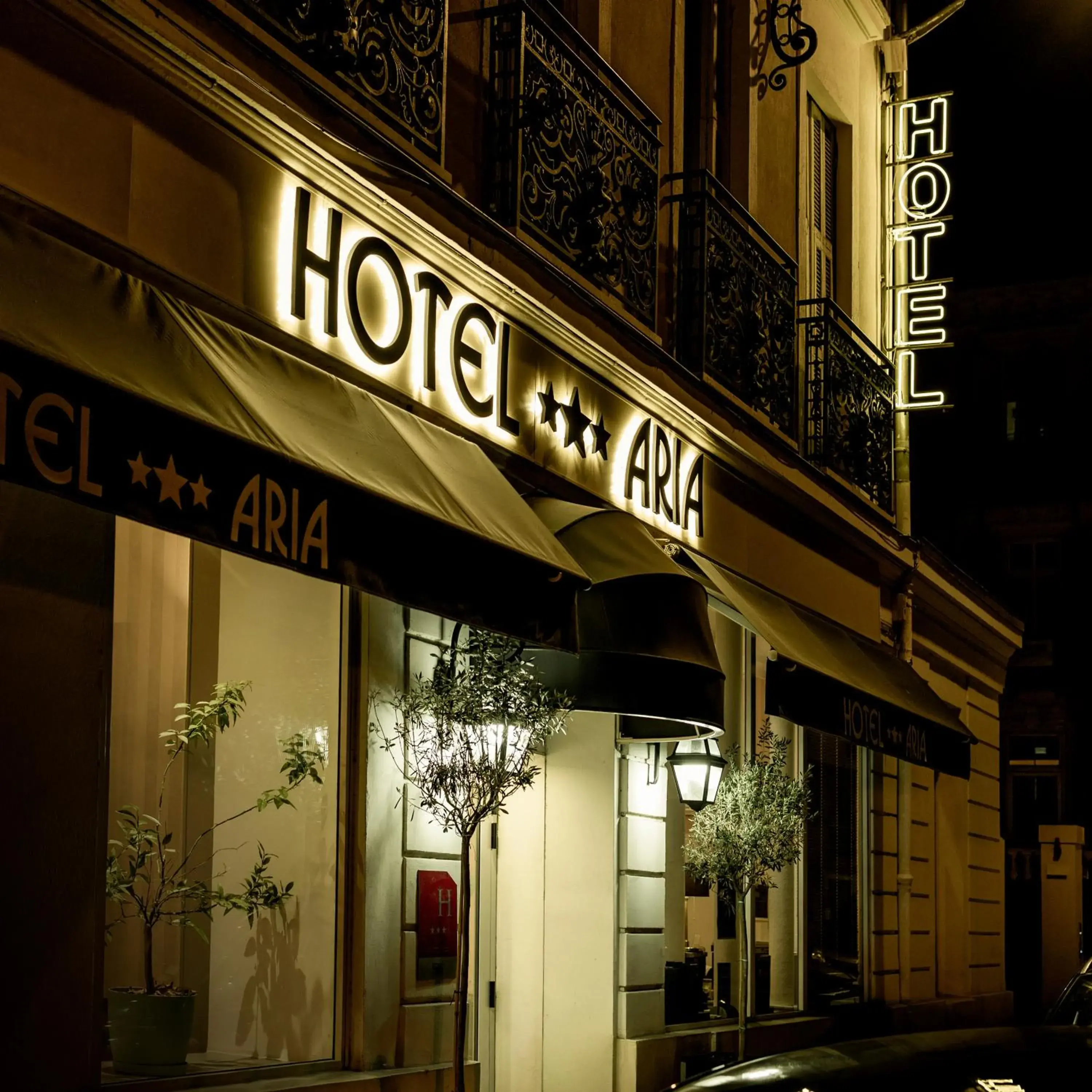 Property building in Hotel Aria Property building in Hotel Aria