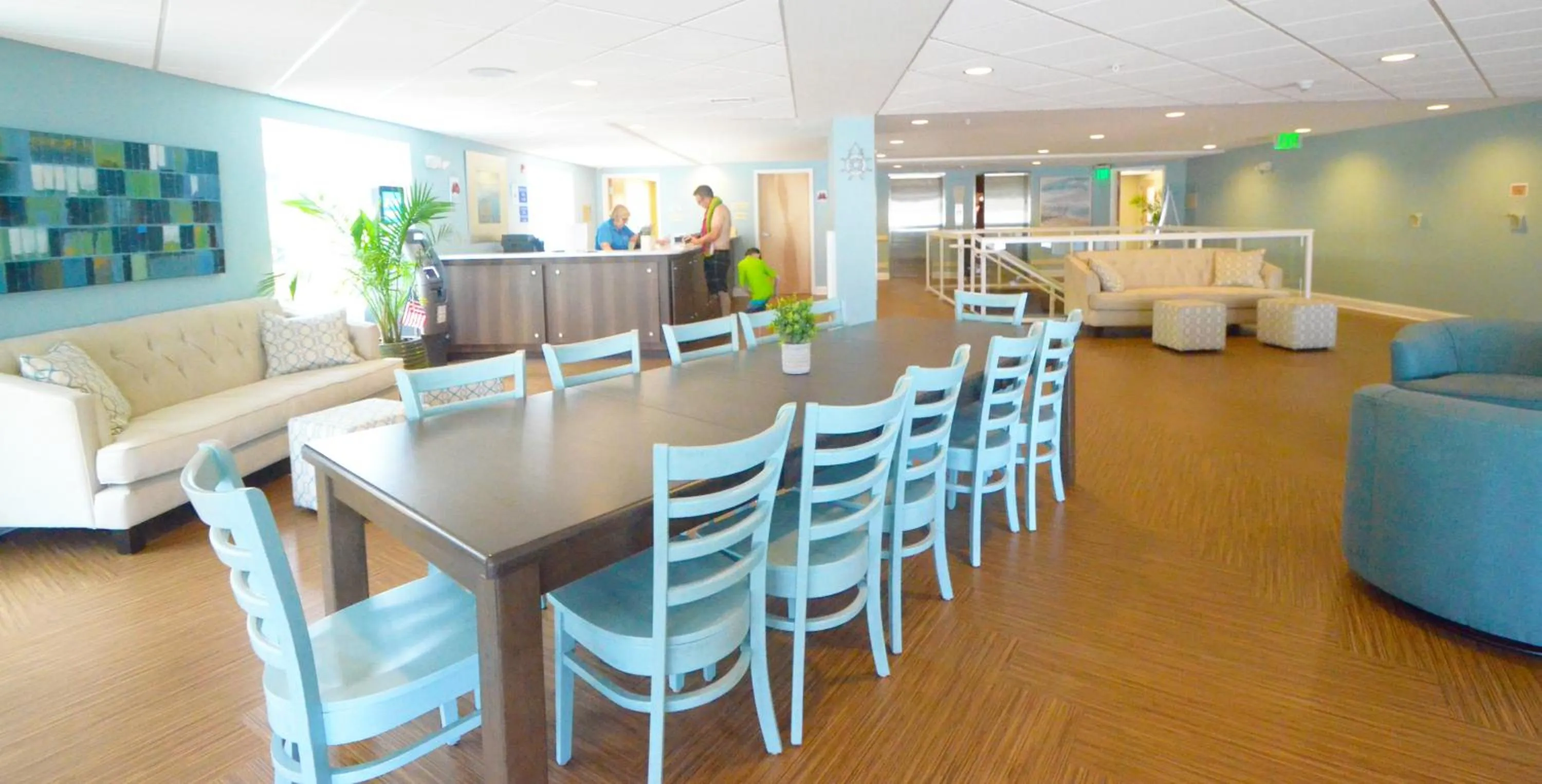 Lobby or reception in Crystal Beach Hotel