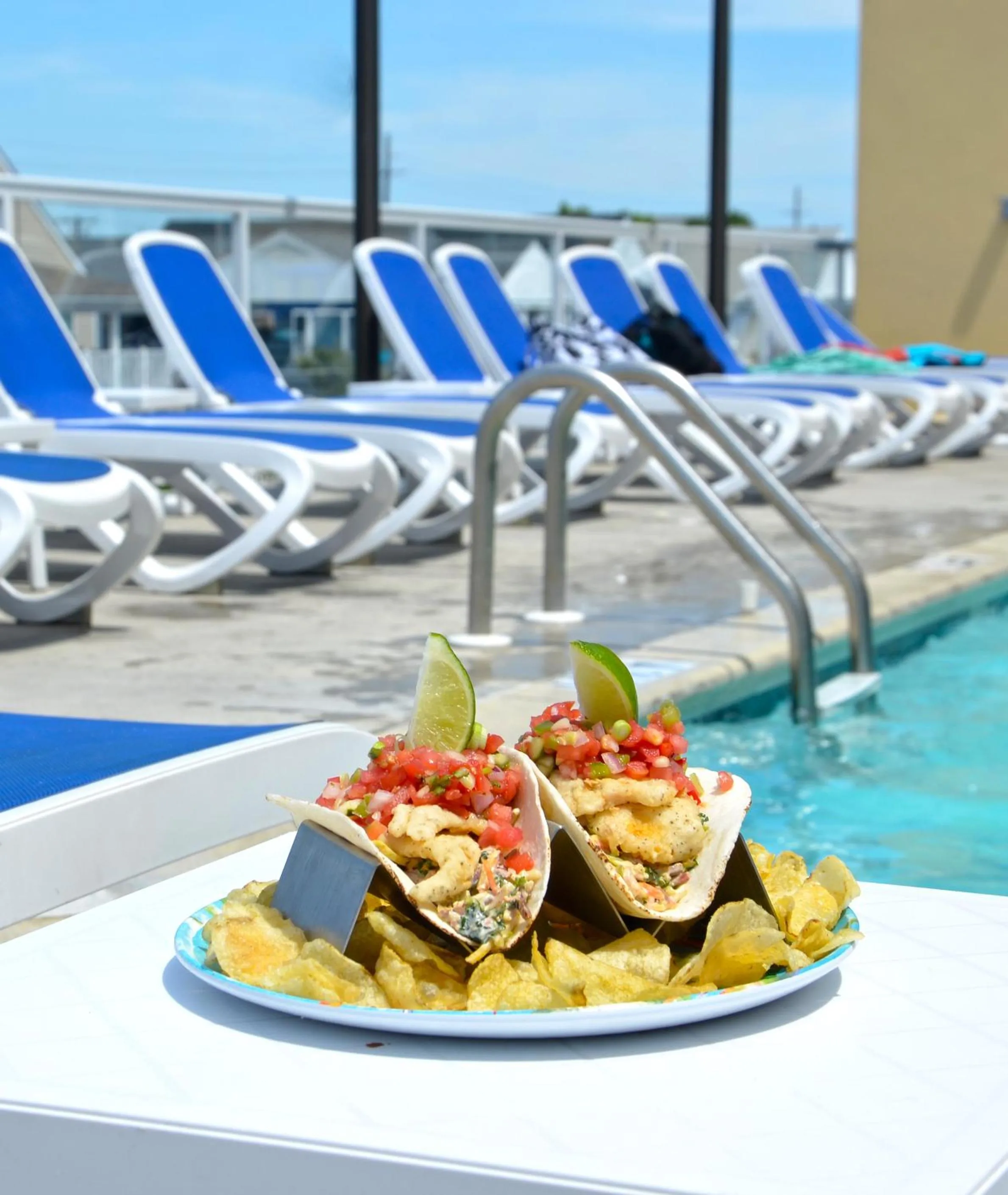 Food in Crystal Beach Hotel