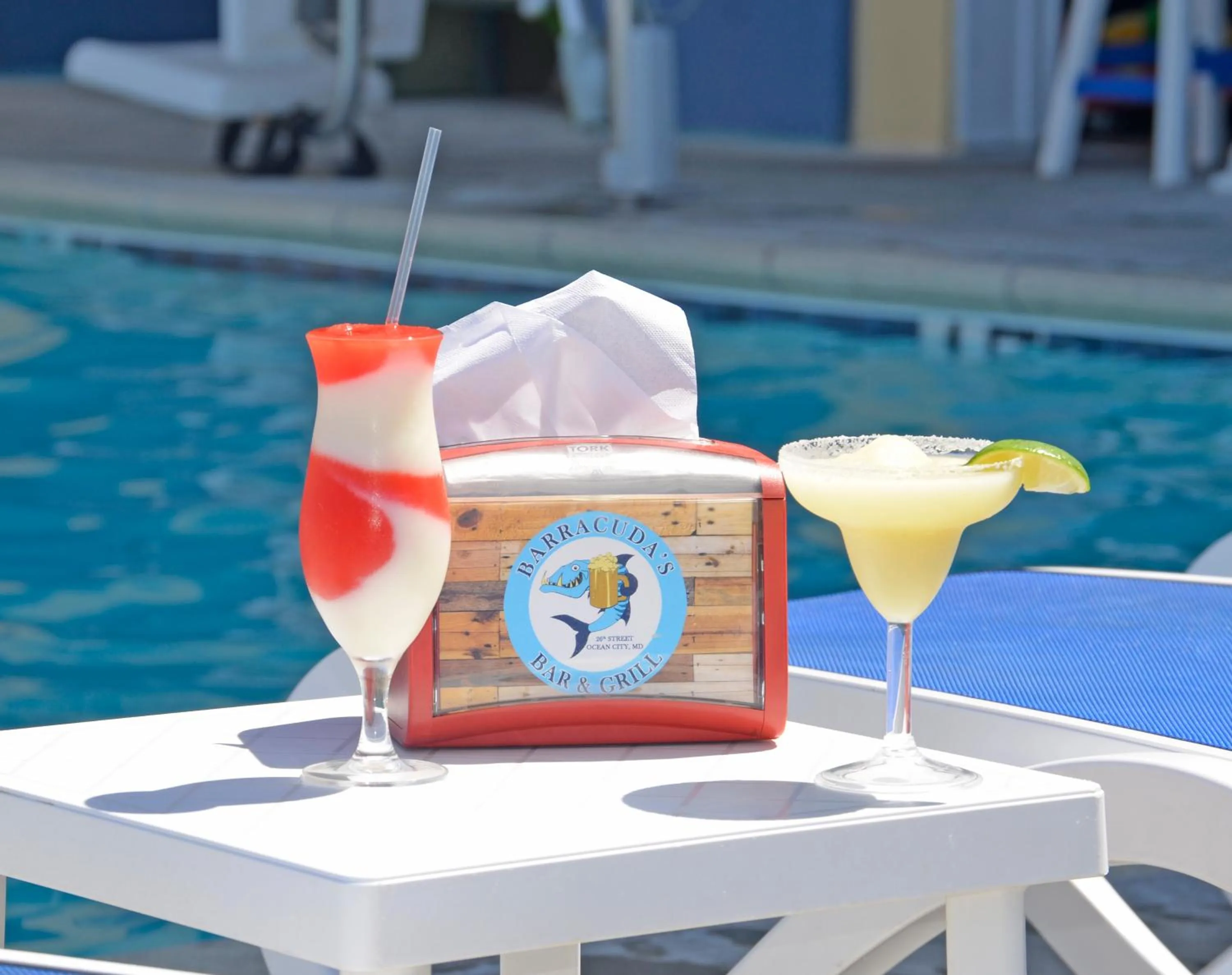 Drinks in Crystal Beach Hotel