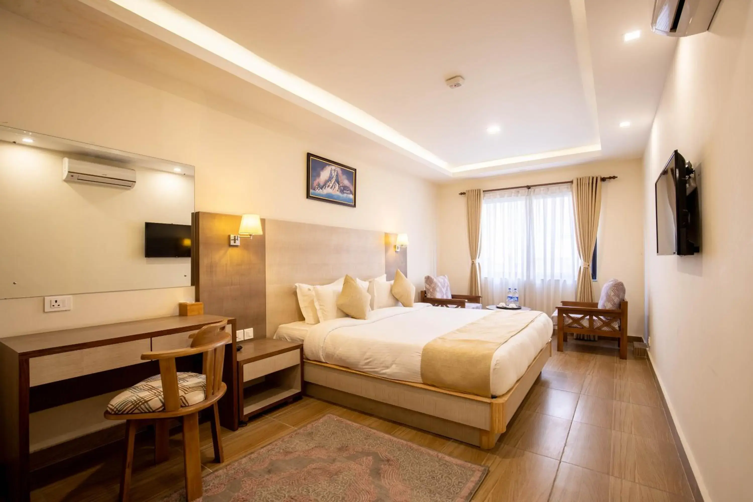 Bed in Sarovar Residency Serviced Apartment Hotel Bed in Sarovar Residency Serviced Apartment Hotel