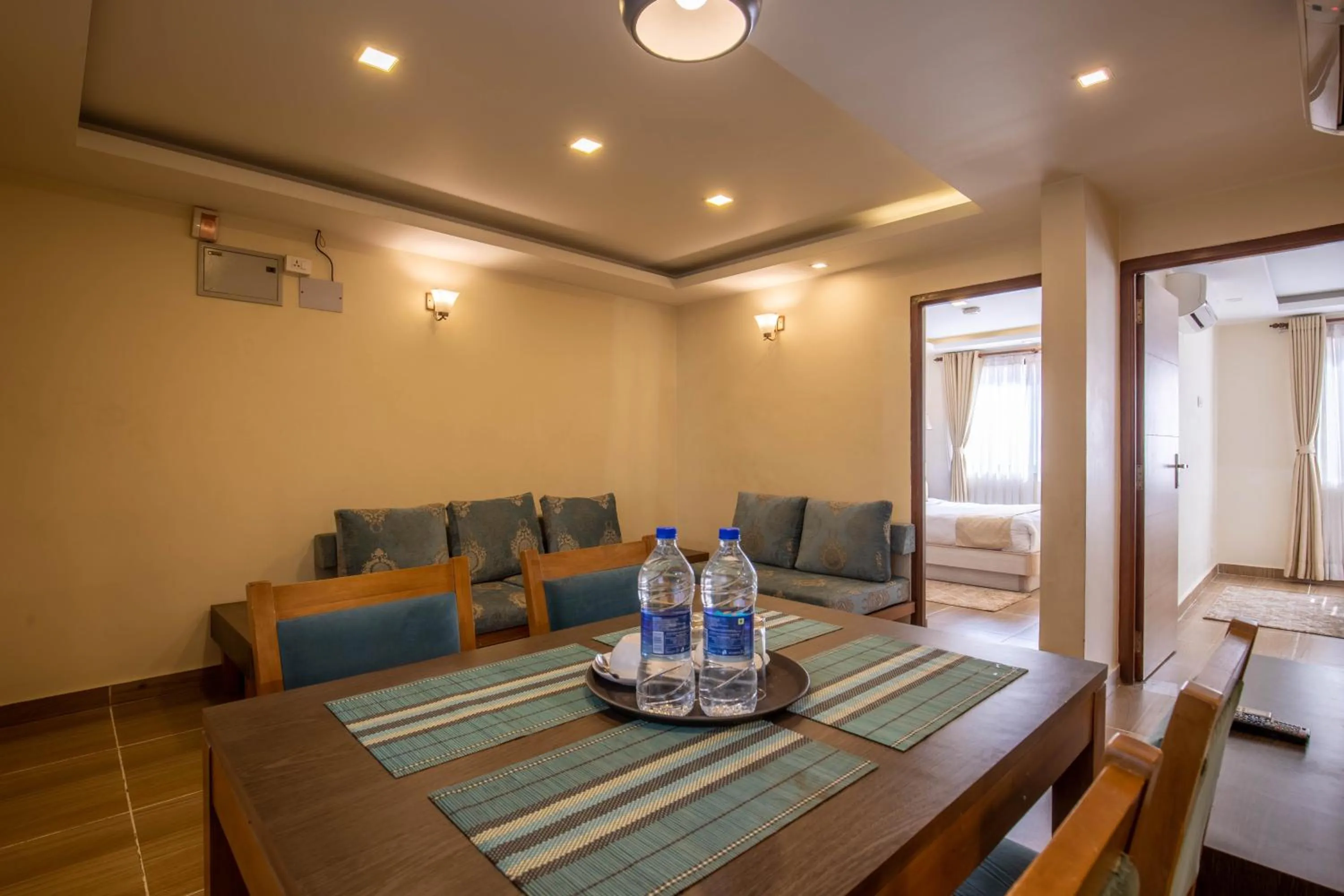 Living room in Sarovar Residency Serviced Apartment Hotel