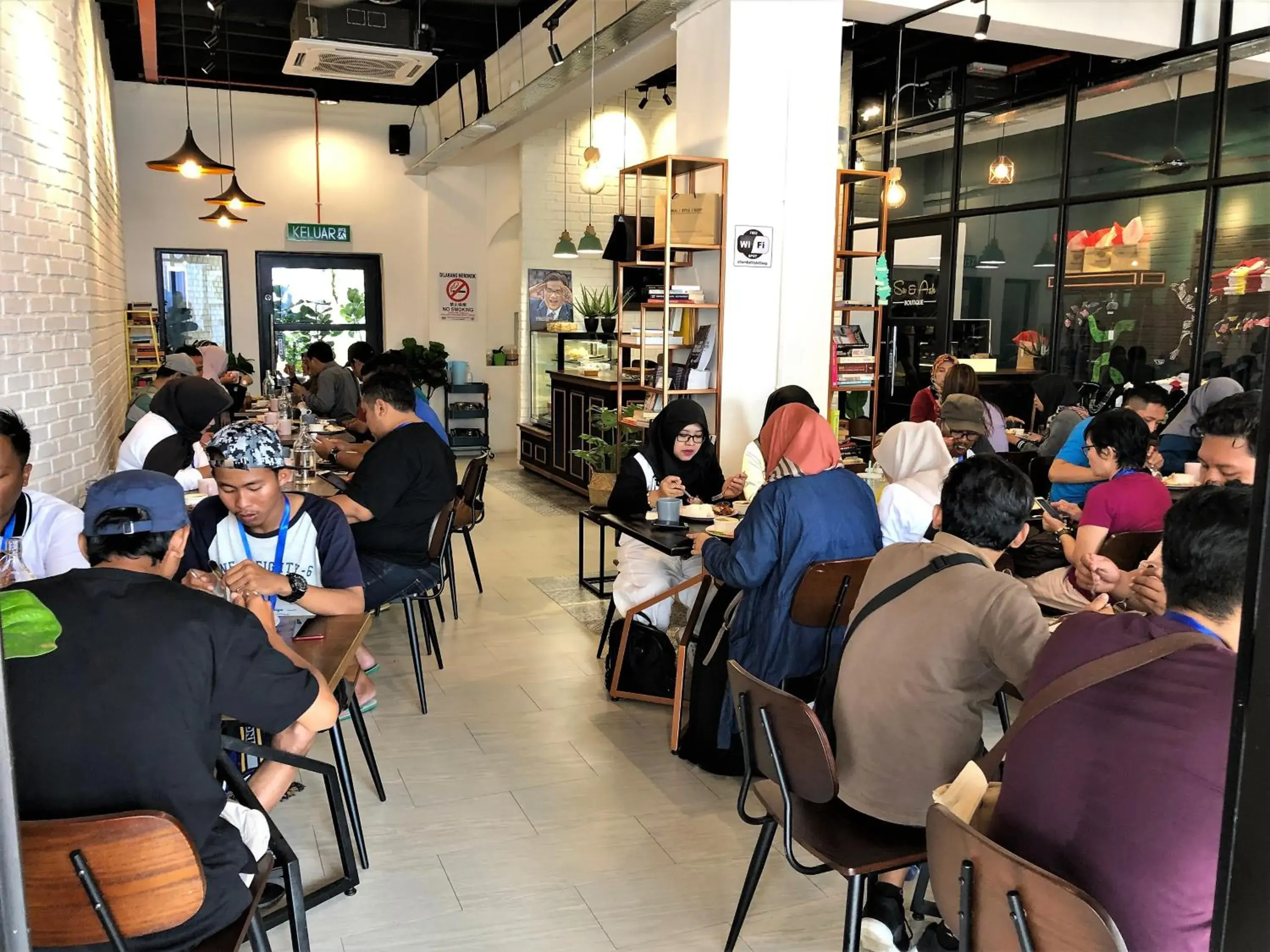 Restaurant/places to eat in Sleep Here Hostel, Melaka Restaurant/places to eat in Sleep Here Hostel, Melaka