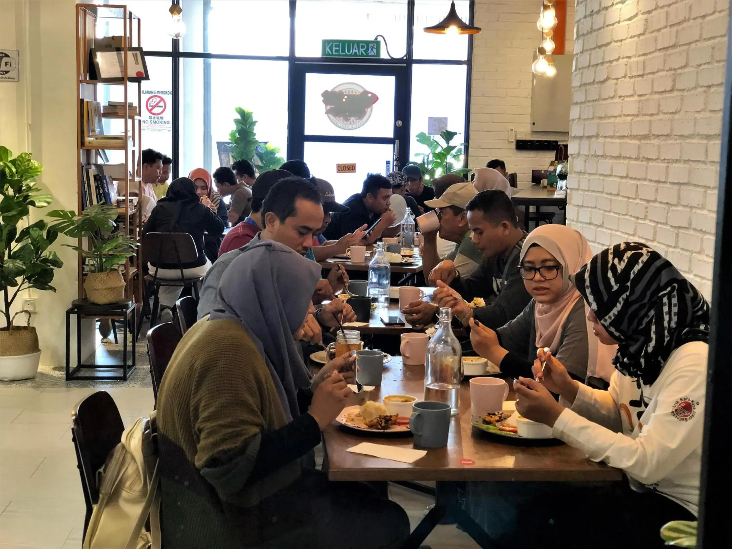 Restaurant/places to eat in Sleep Here Hostel, Melaka Restaurant/places to eat in Sleep Here Hostel, Melaka