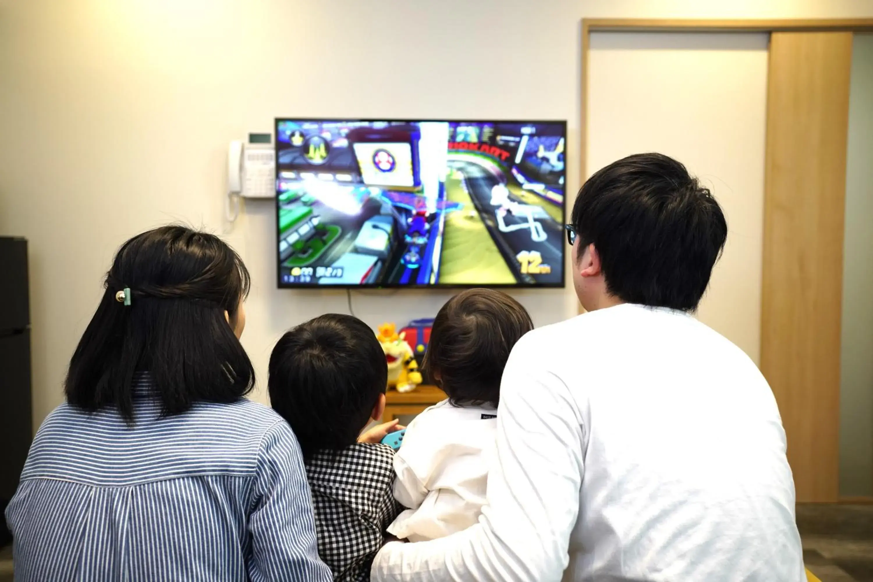 Living room in GLANZ KEI Kyoto Station Living room in GLANZ KEI Kyoto Station