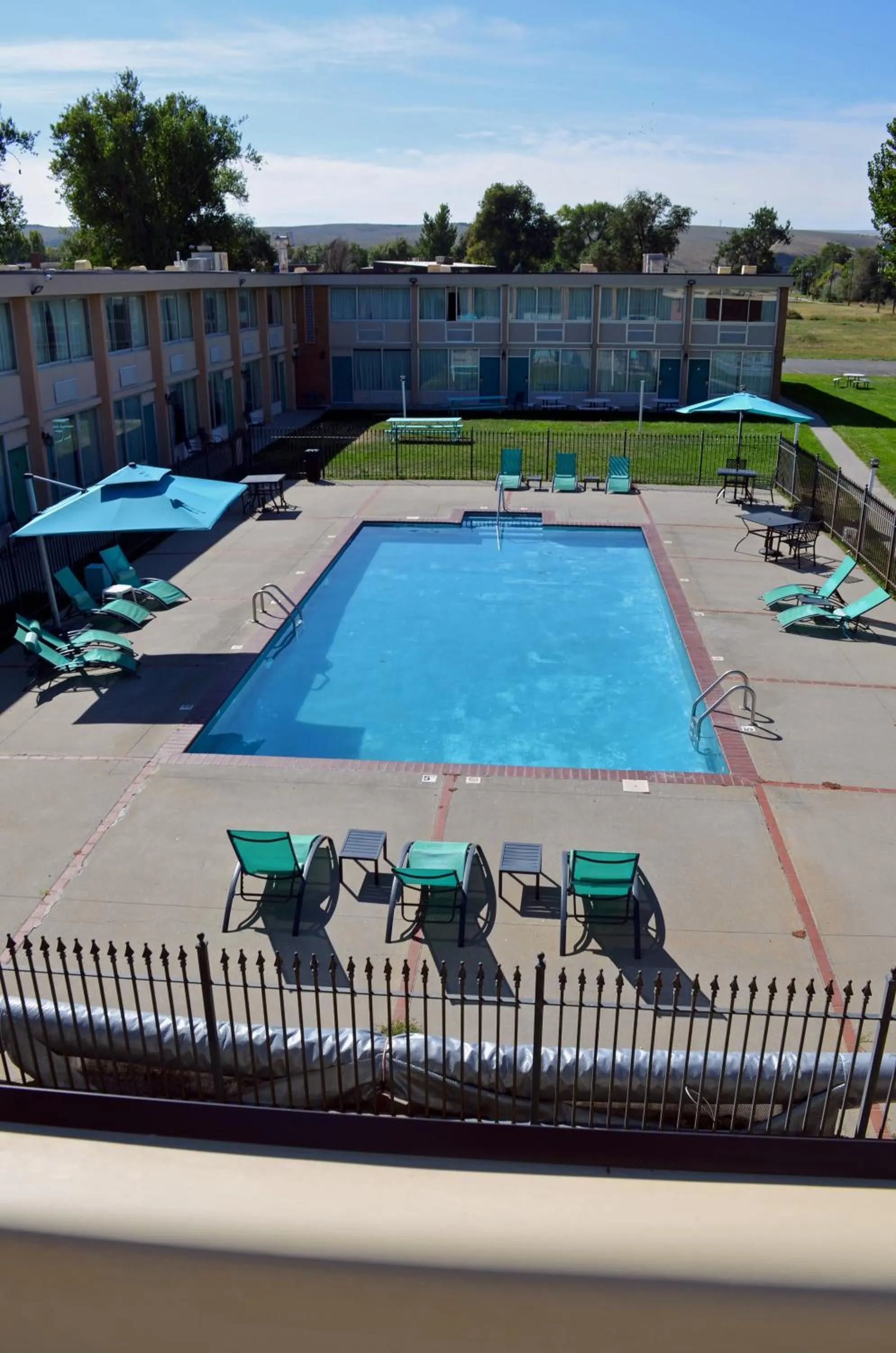 Swimming pool in Hot Springs Hotel & Spa
