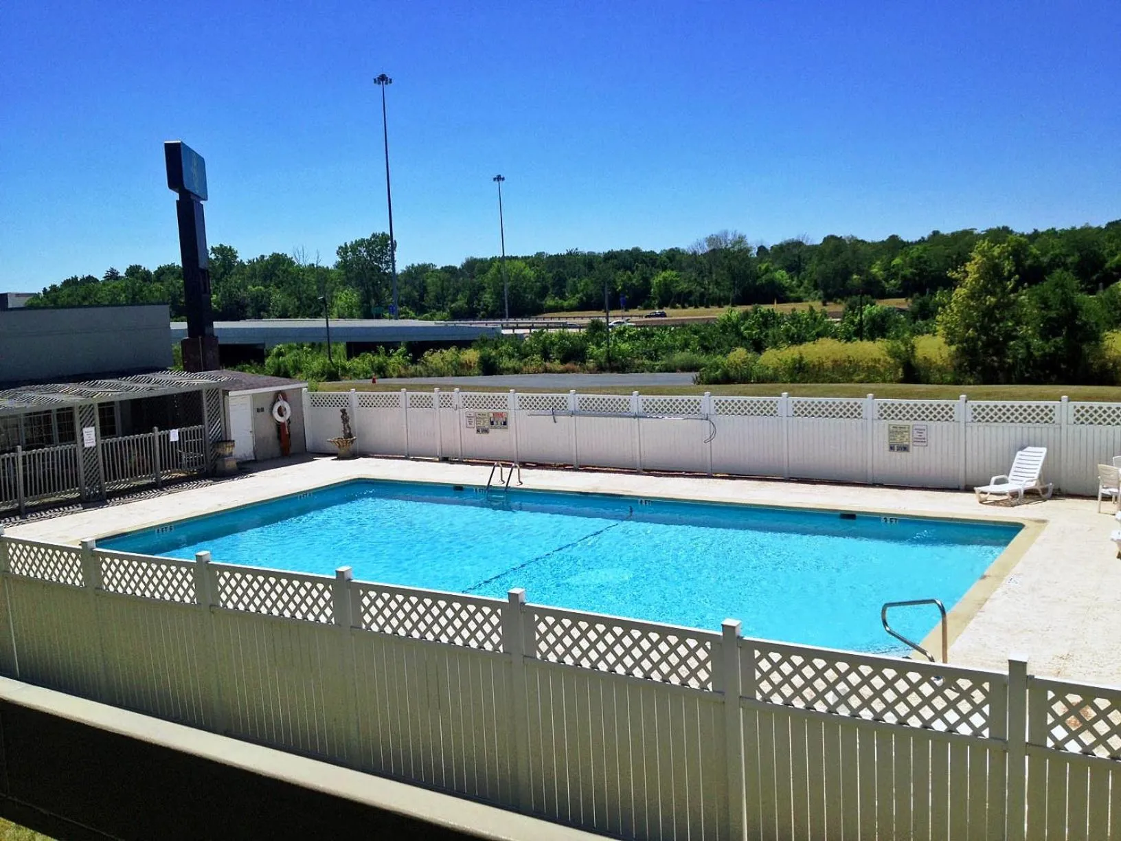 Swimming pool in Motel 6-Troy, OH