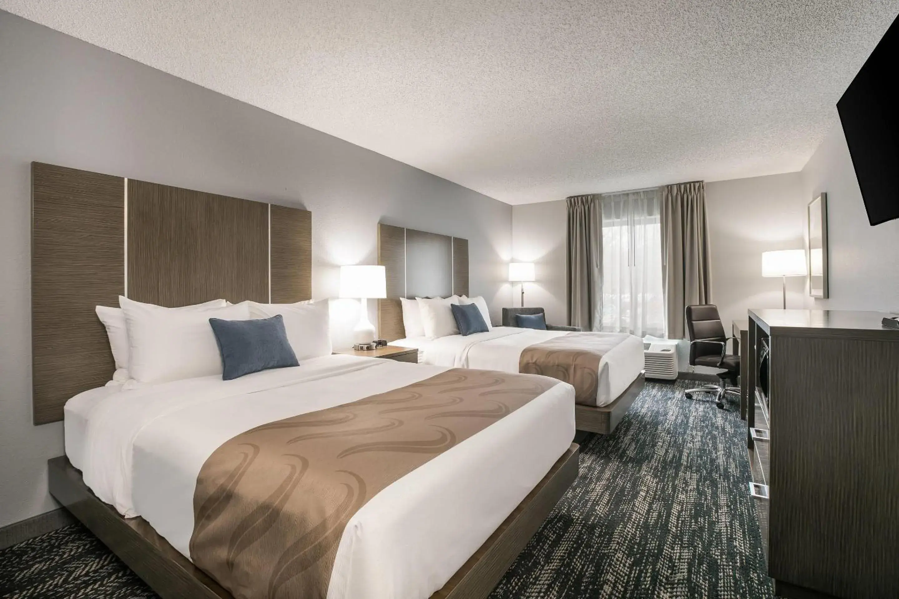 Queen Room with Two Queen Beds - Non-Smoking in Quality Inn Queen Room with Two Queen Beds - Non-Smoking in Quality Inn
