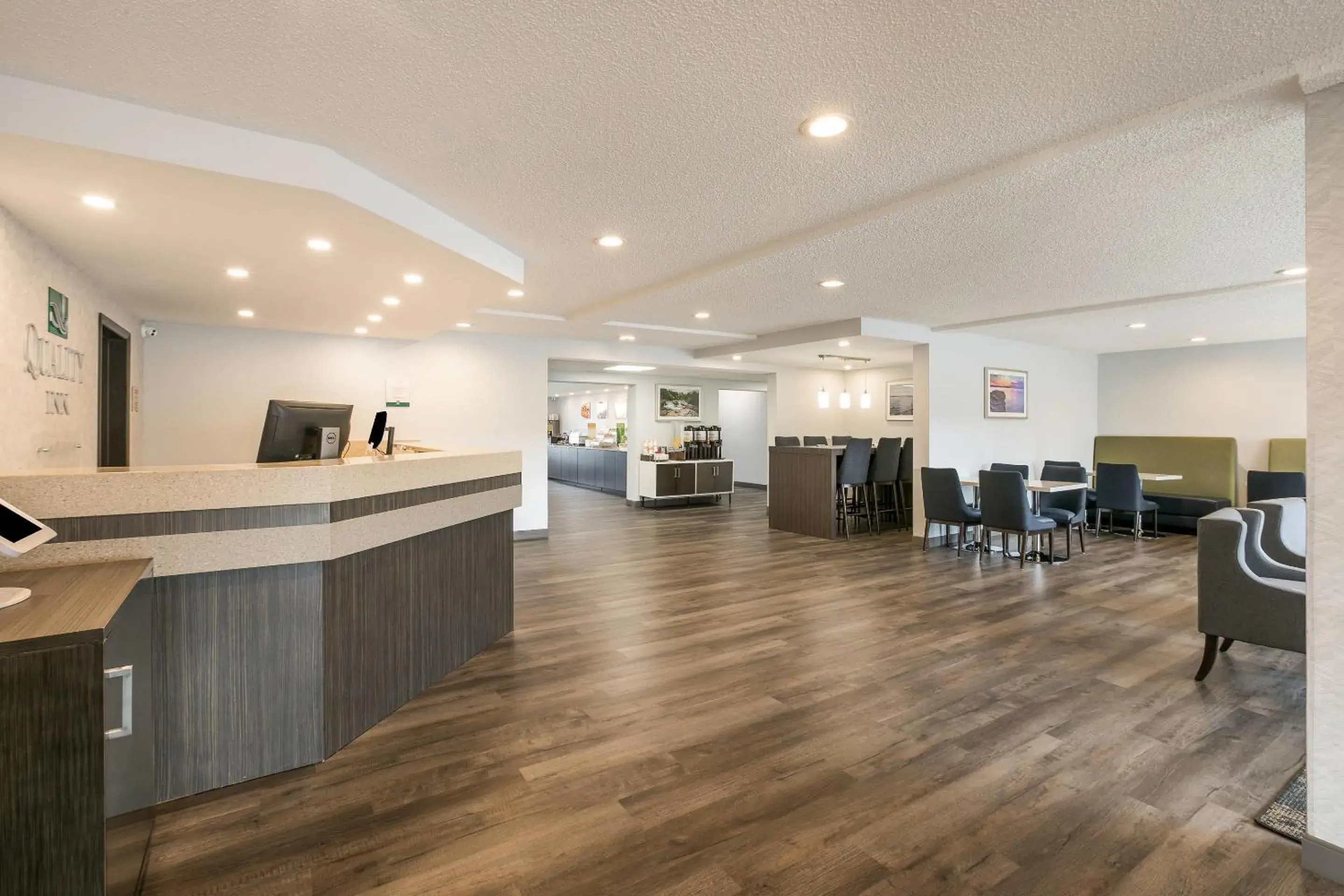 Lobby or reception in Quality Inn Lobby or reception in Quality Inn