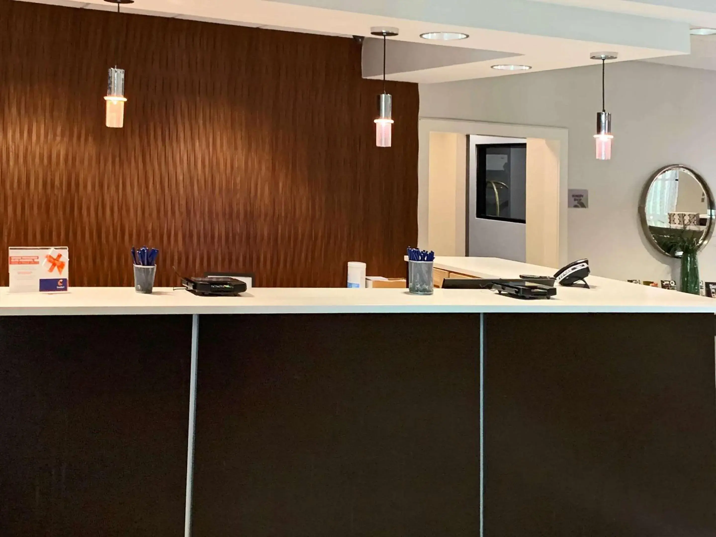 Lobby or reception in Comfort Inn & Suites Columbus North Lobby or reception in Comfort Inn & Suites Columbus North