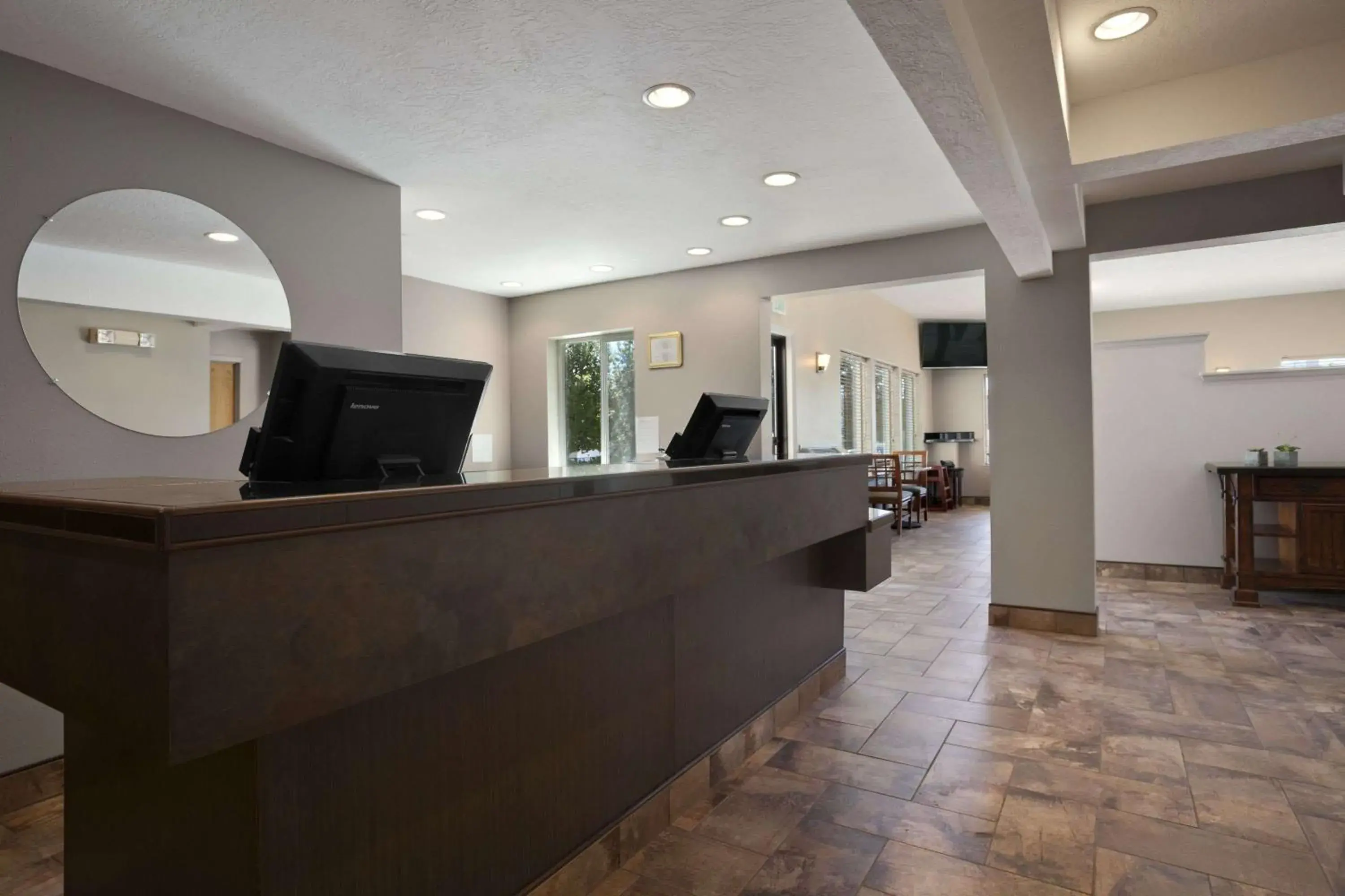Lobby or reception in Super 8 by Wyndham Pocatello Lobby or reception in Super 8 by Wyndham Pocatello