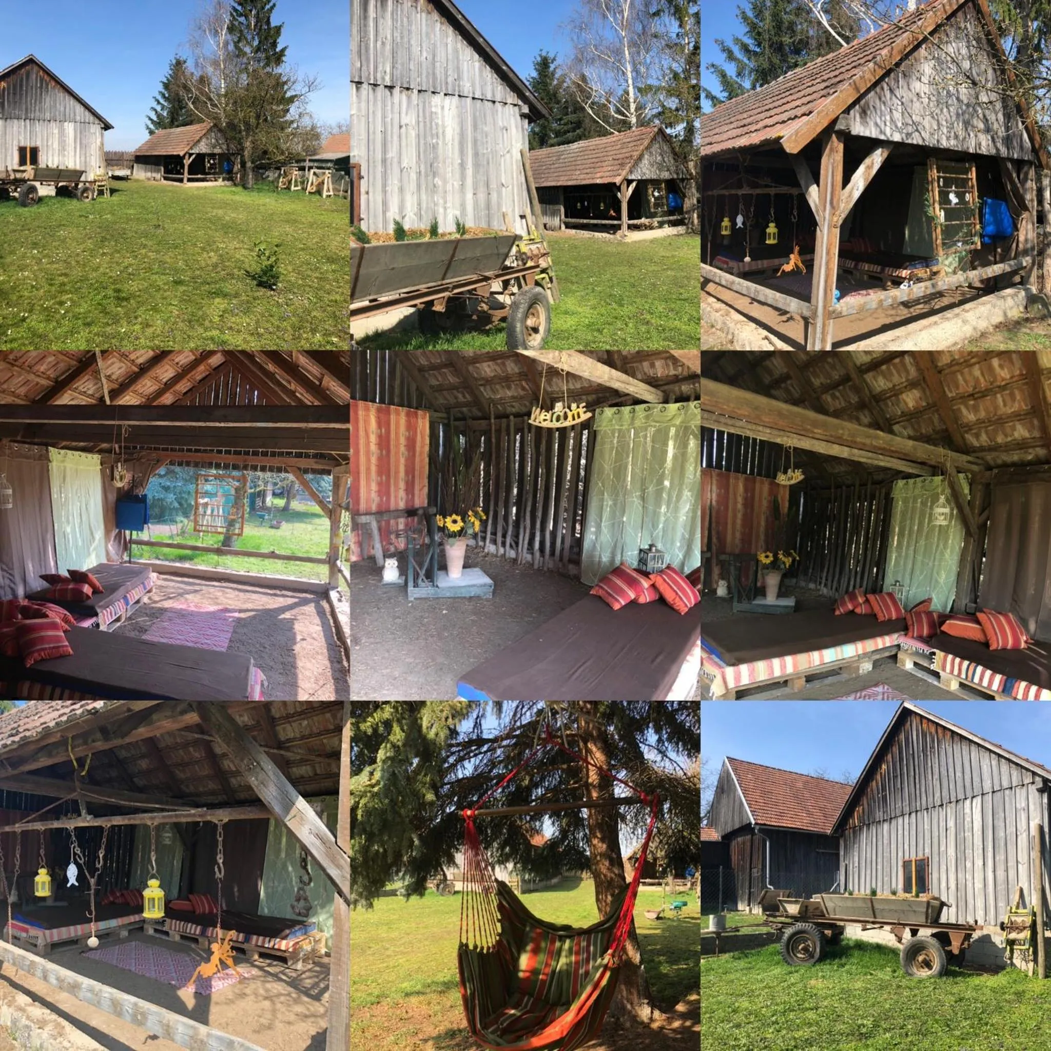 Garden view in Auszeit; Gästehaus & mehr