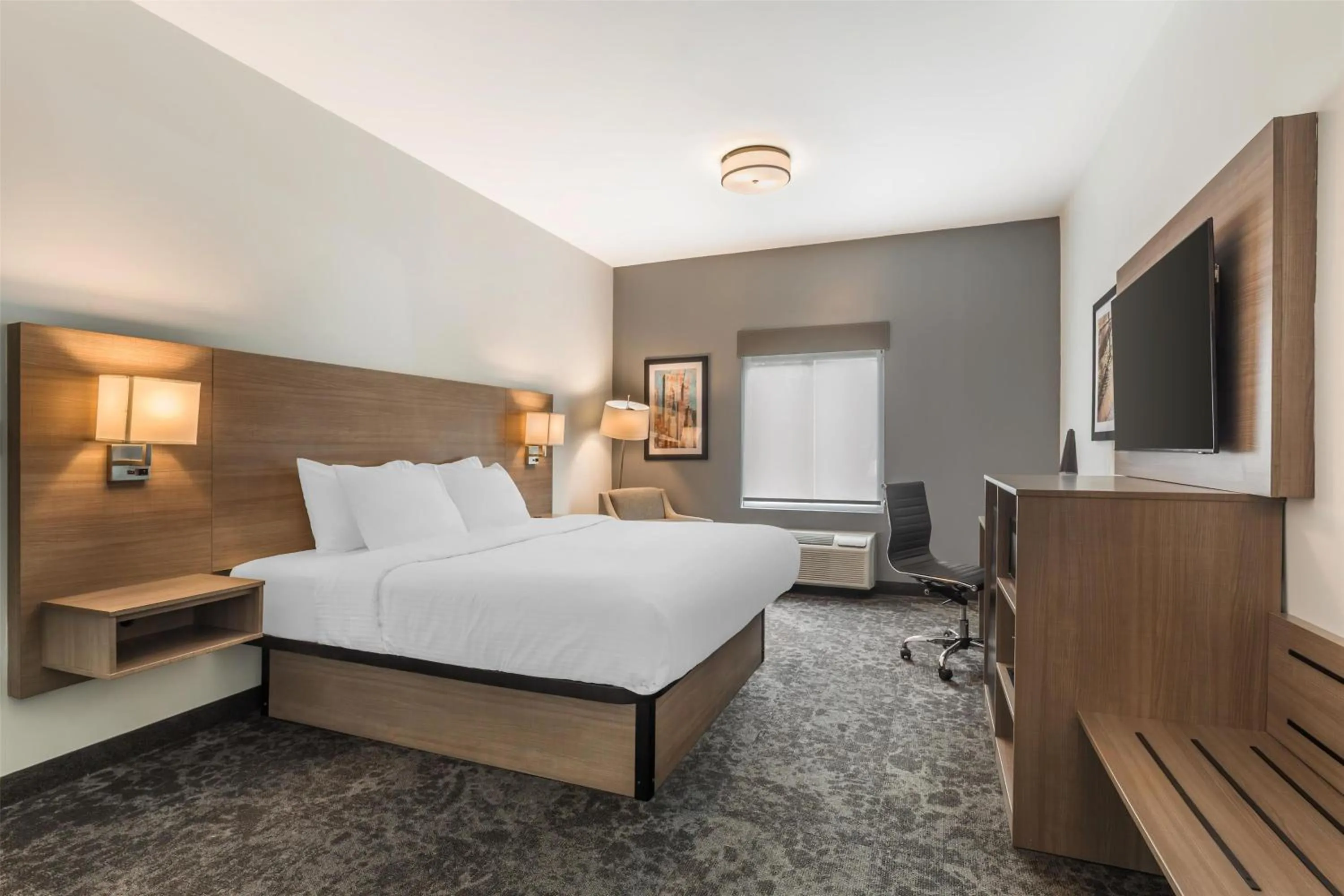 Bedroom, Bed in Best Western Manchester