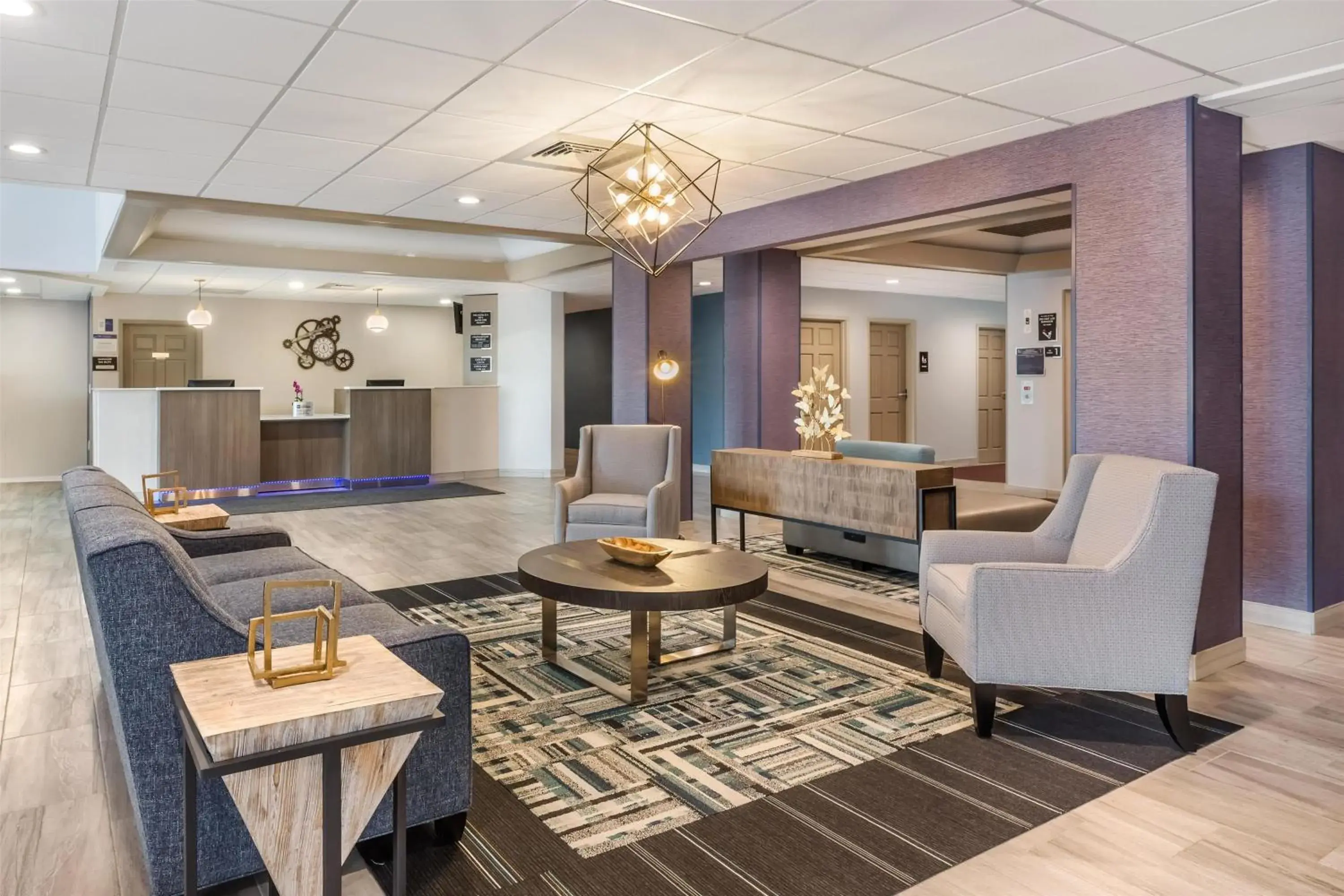 Lobby or reception in Best Western Manchester Lobby or reception in Best Western Manchester