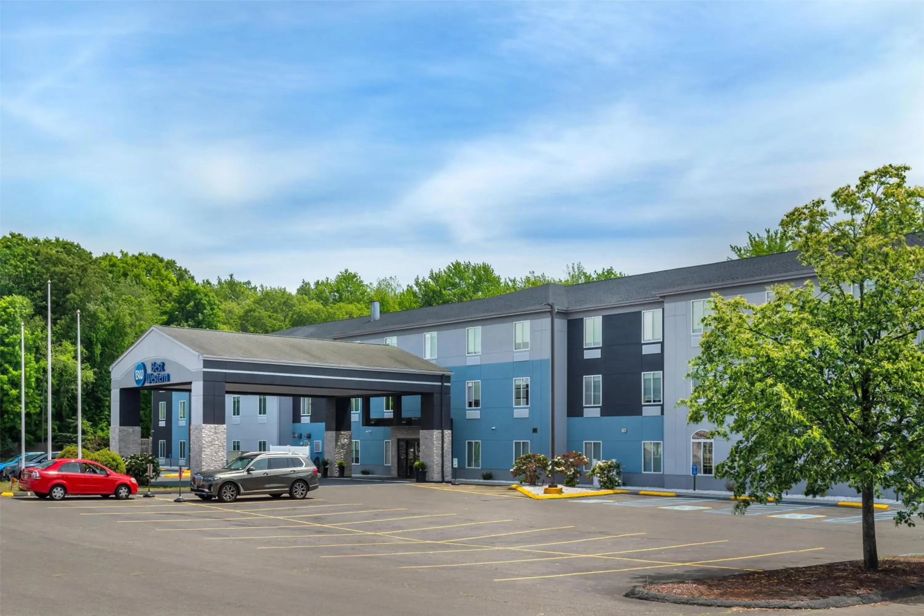 Property building in Best Western Manchester Property building in Best Western Manchester