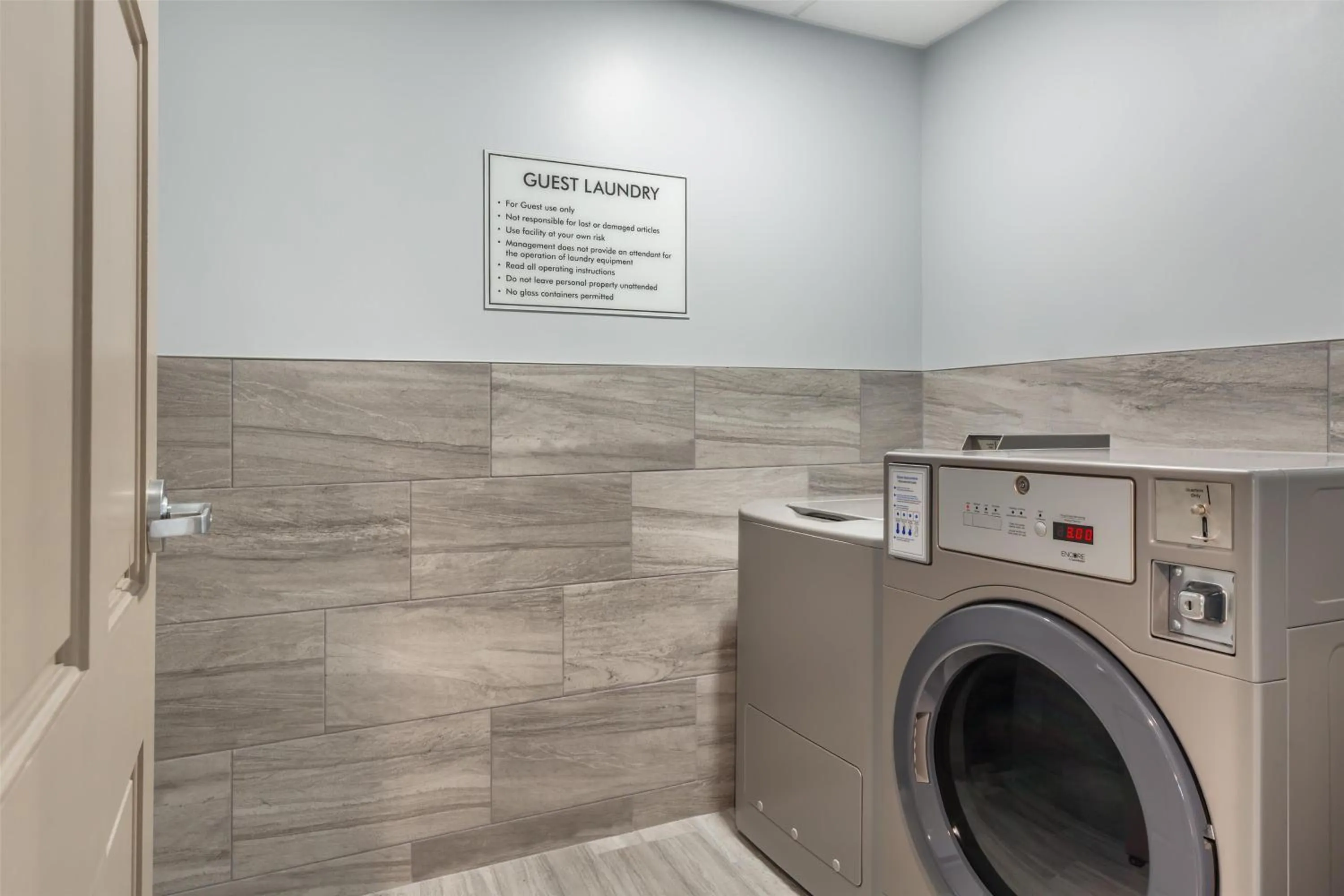 laundry in Best Western Manchester