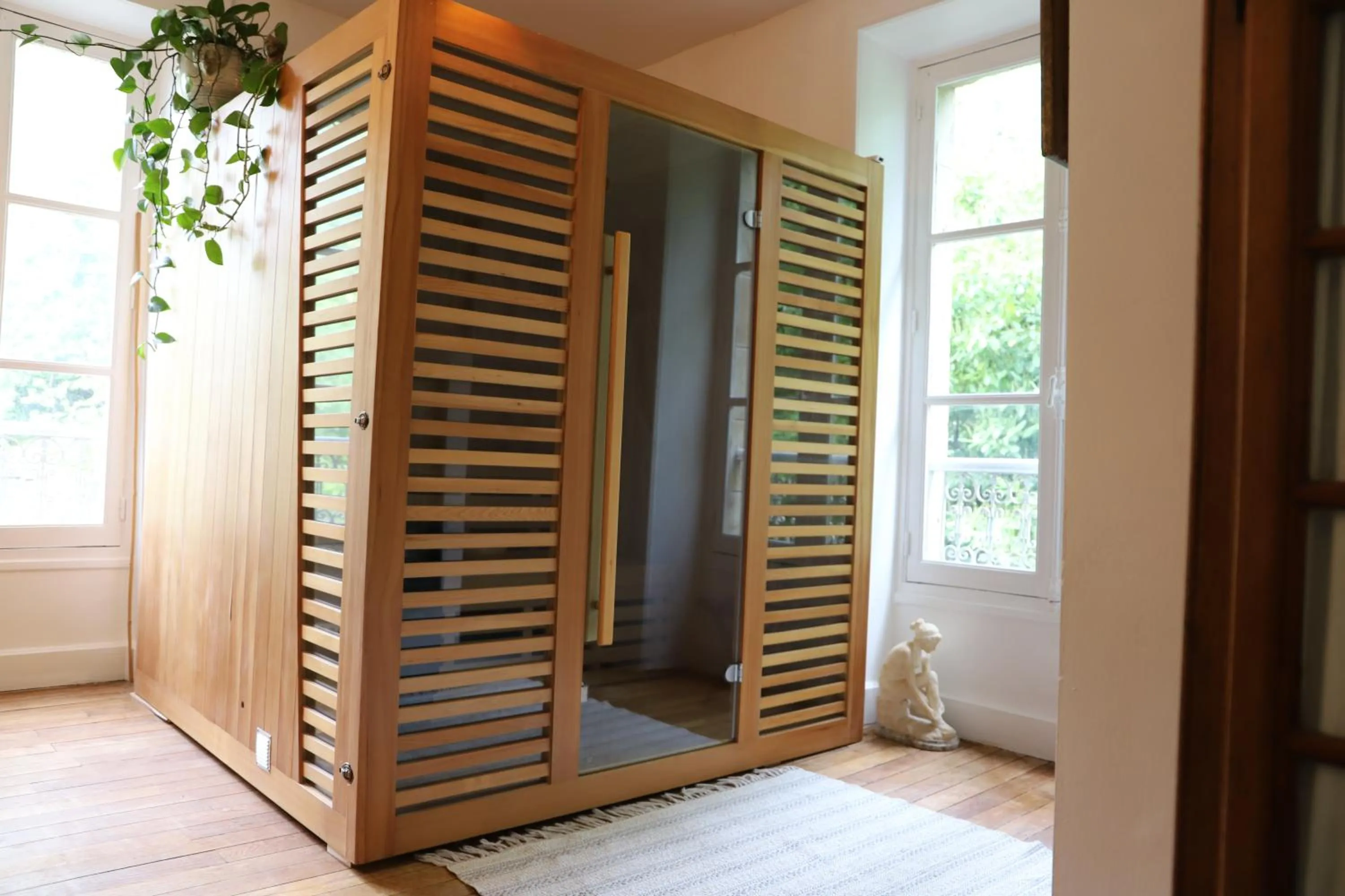 Sauna in Chambre d'hôtes chez Johannes et Adèle