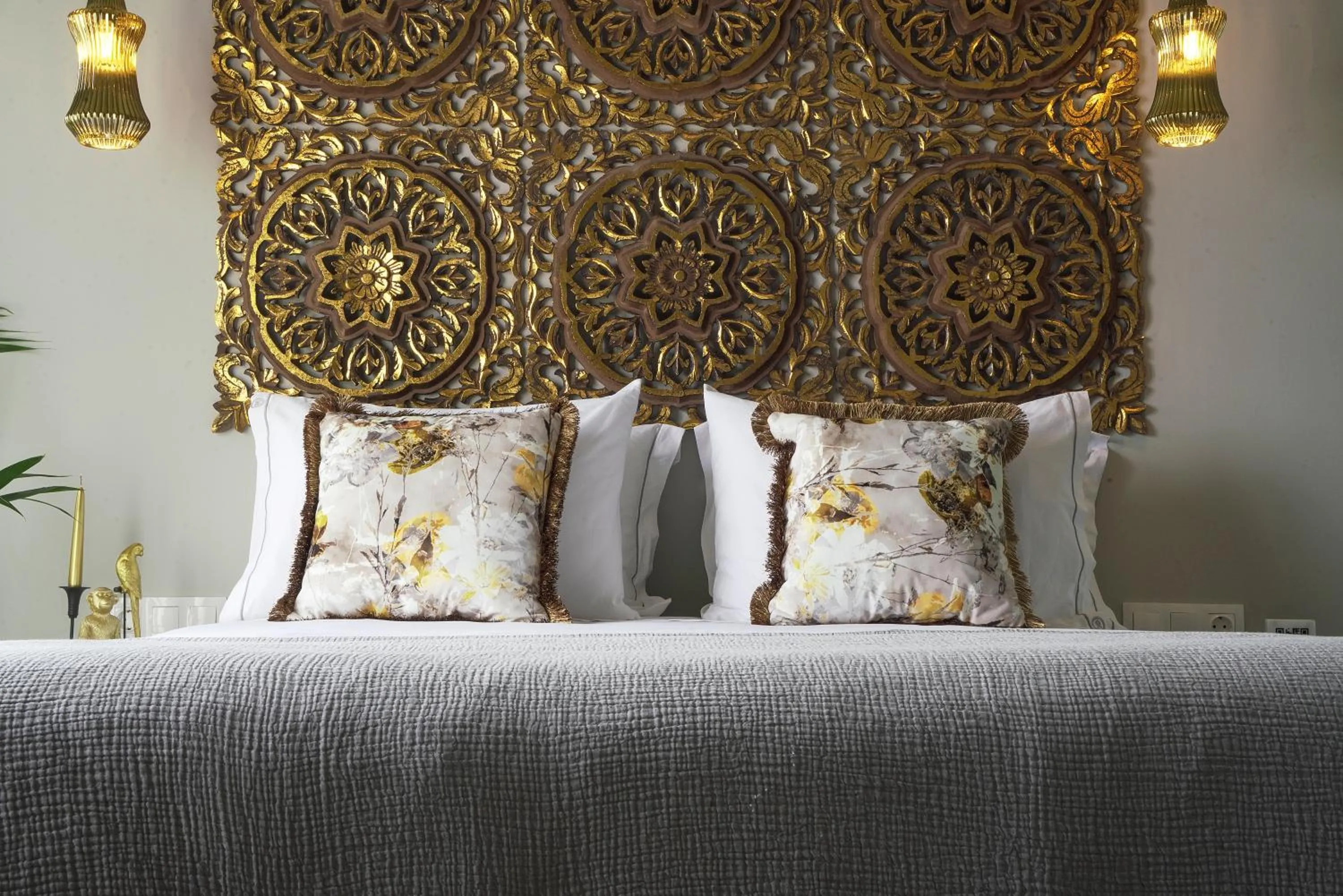 Bedroom, Bed in Pafsilipon Suites