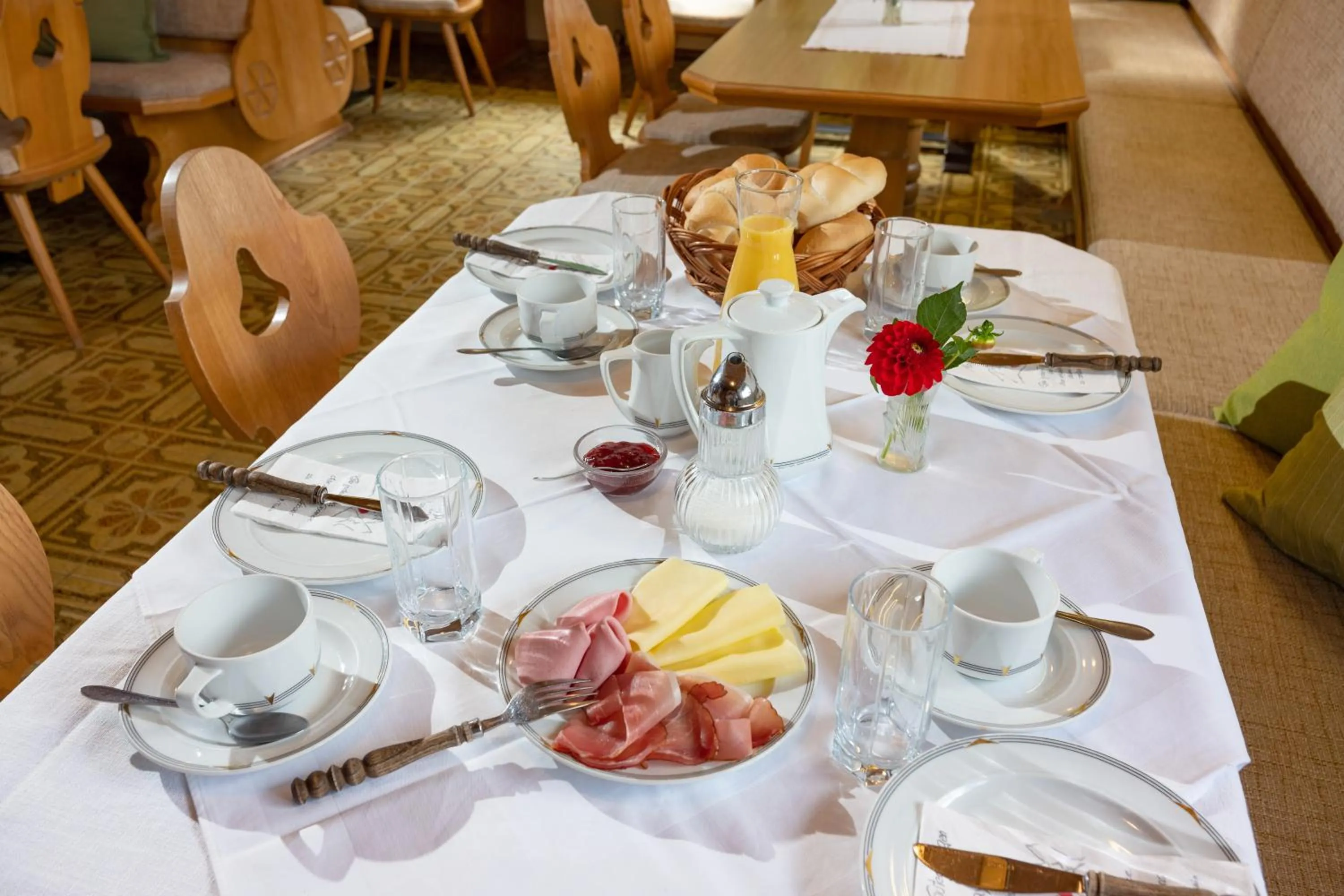 Dining area in Haus Kreidl
