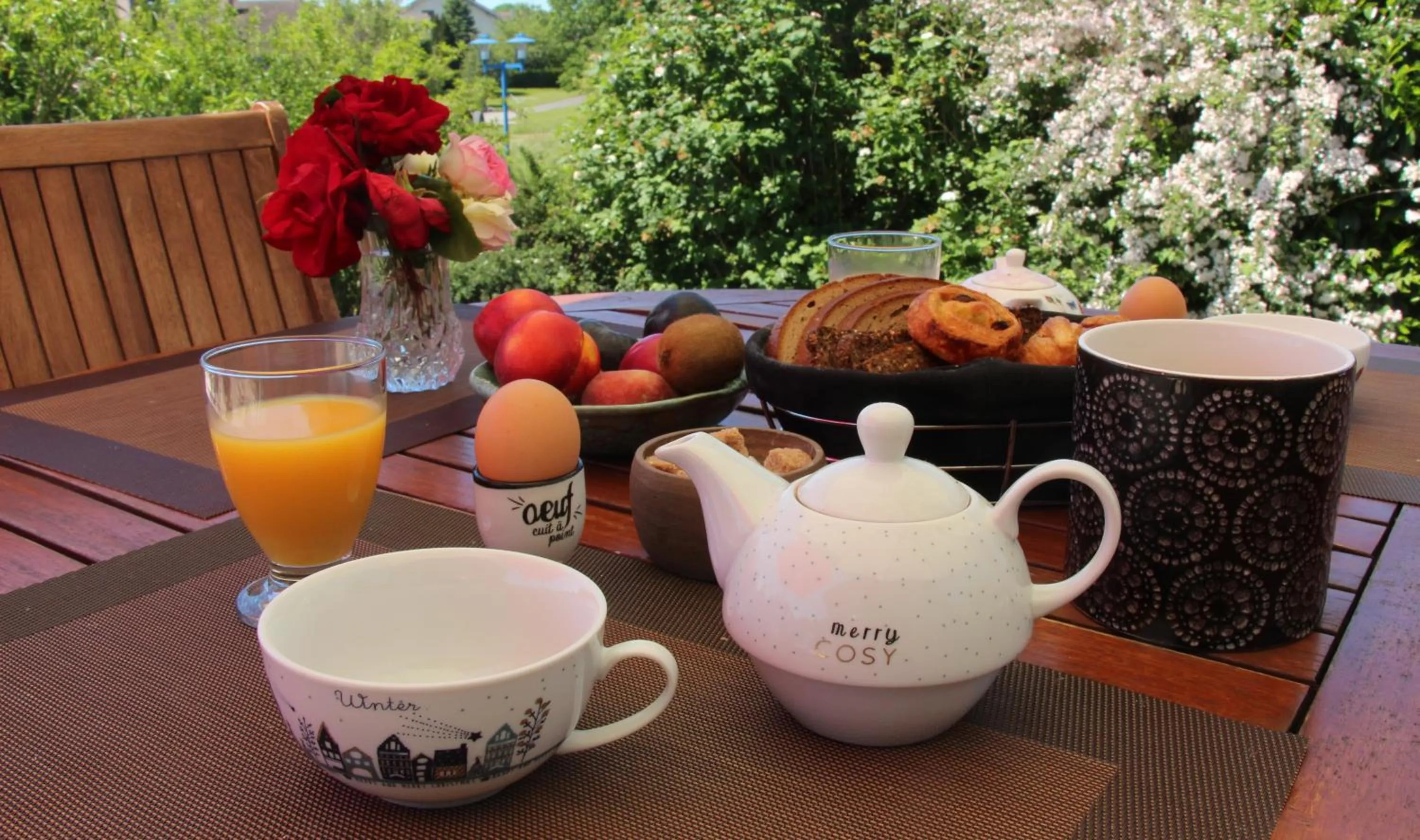 Breakfast in La Villanelle maison d'hôtes