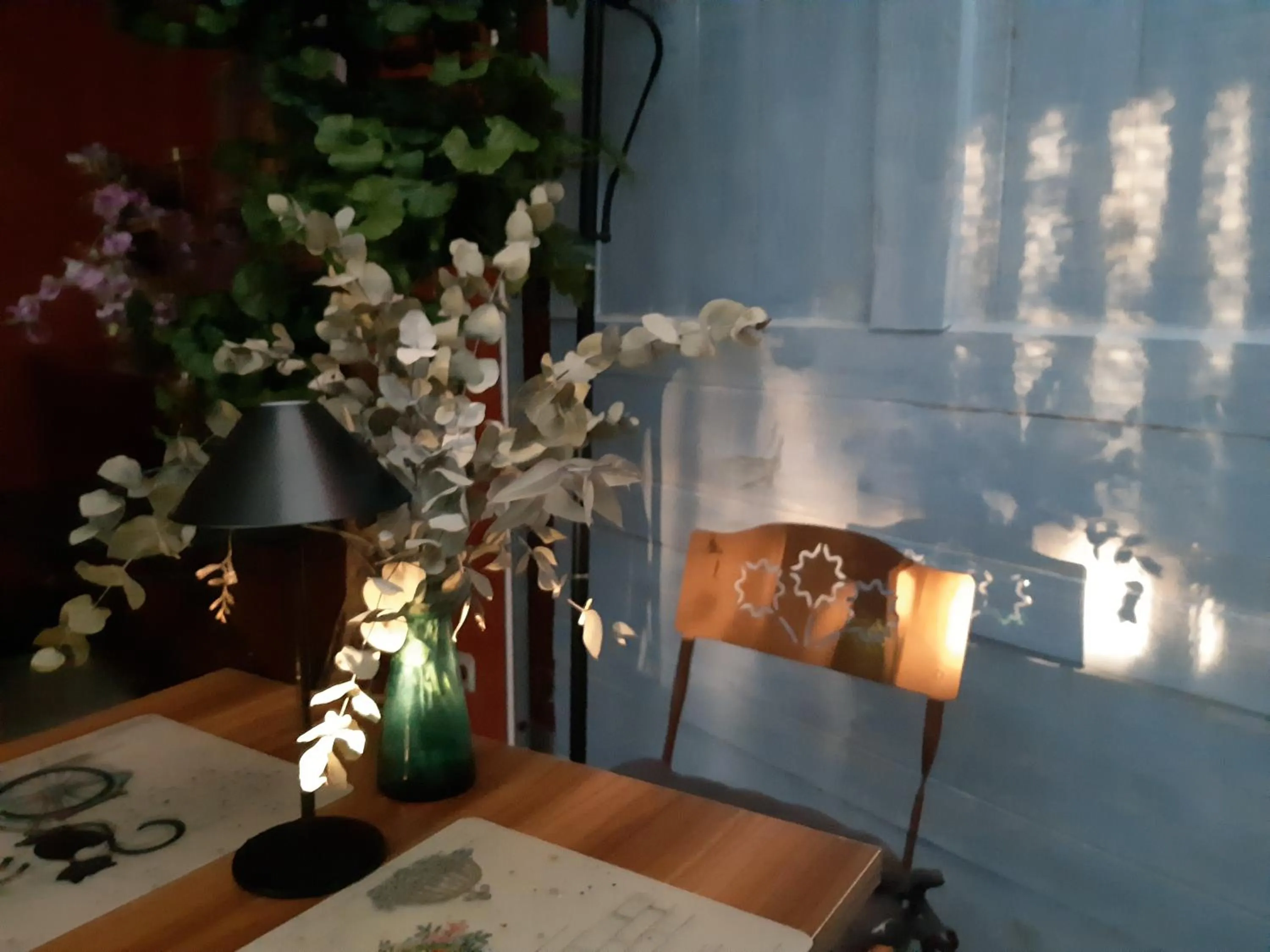 Patio in La Villanelle maison d'hôtes