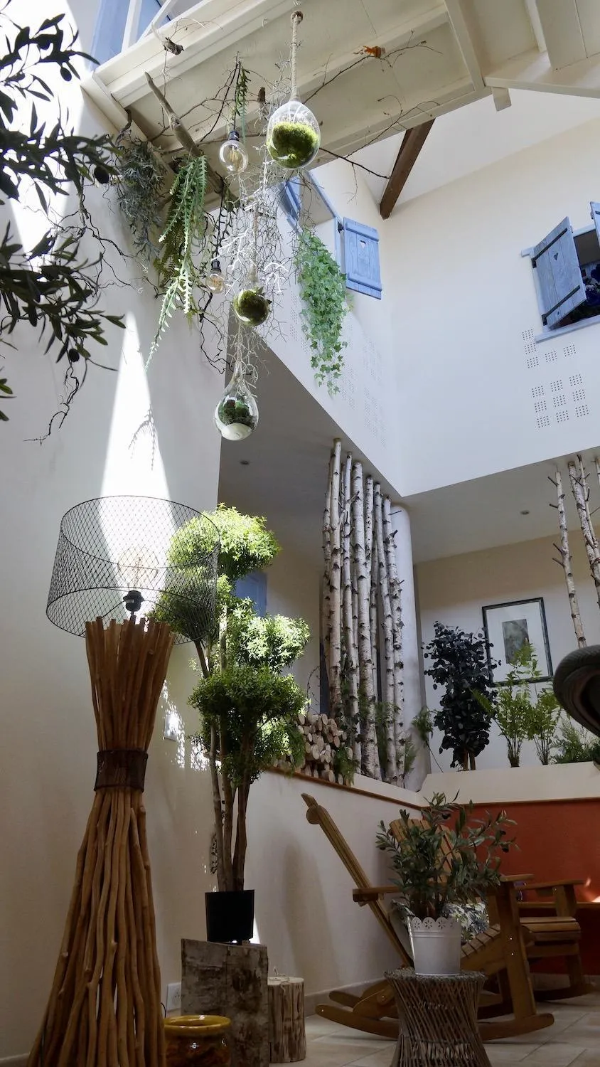 Patio in La Villanelle maison d'hôtes