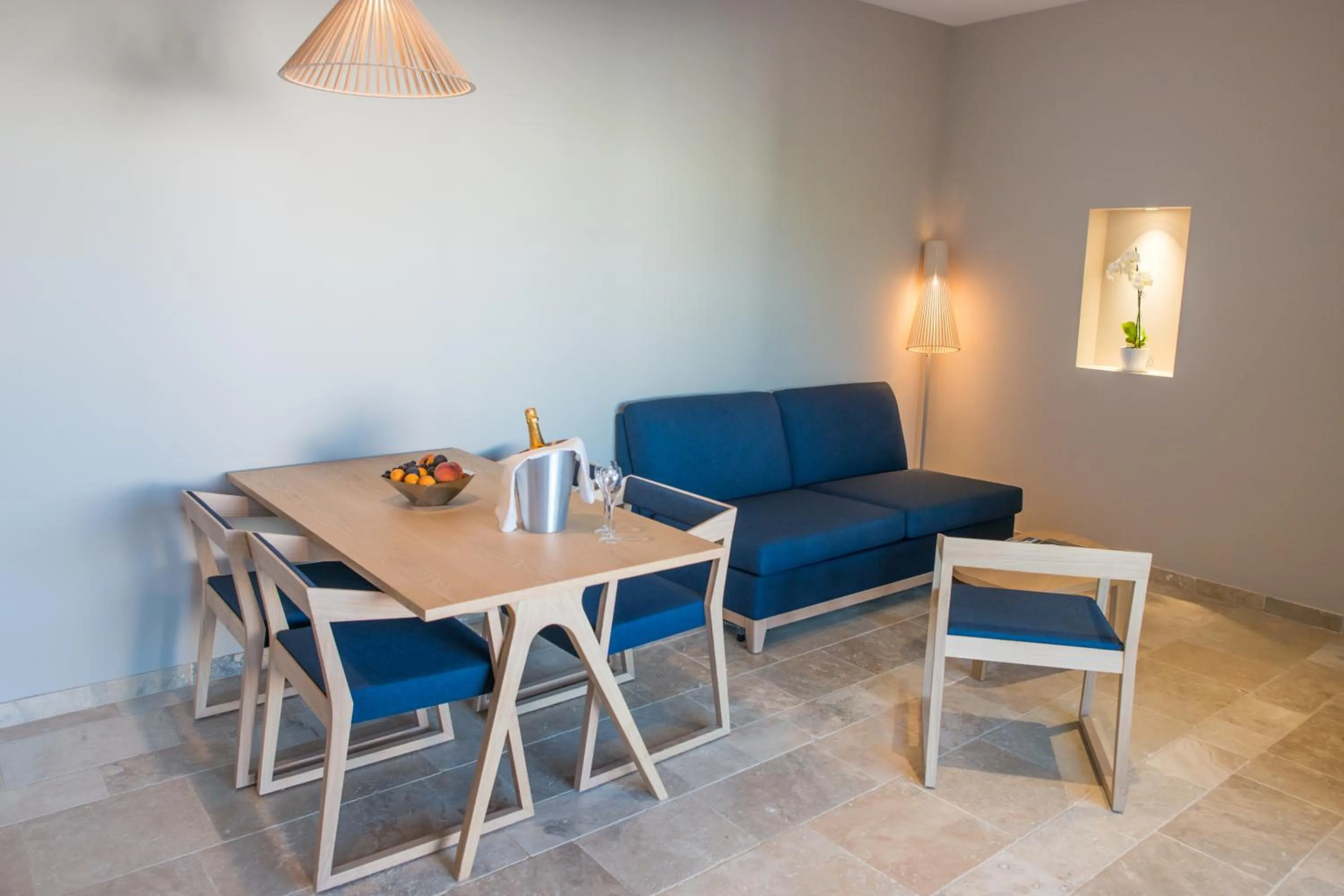 Living room in Le Fregate Provence