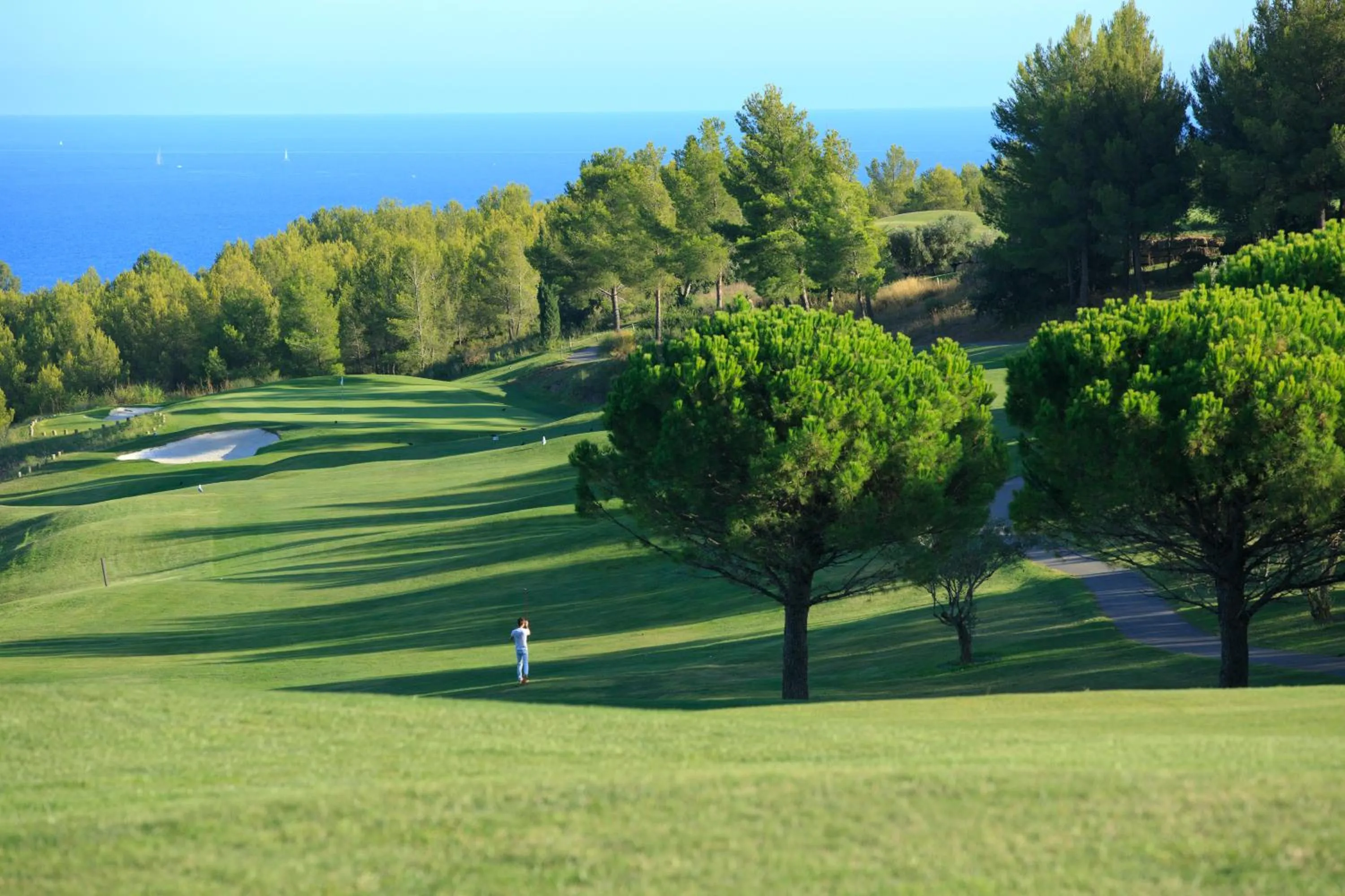 Golfcourse in Le Fregate Provence
