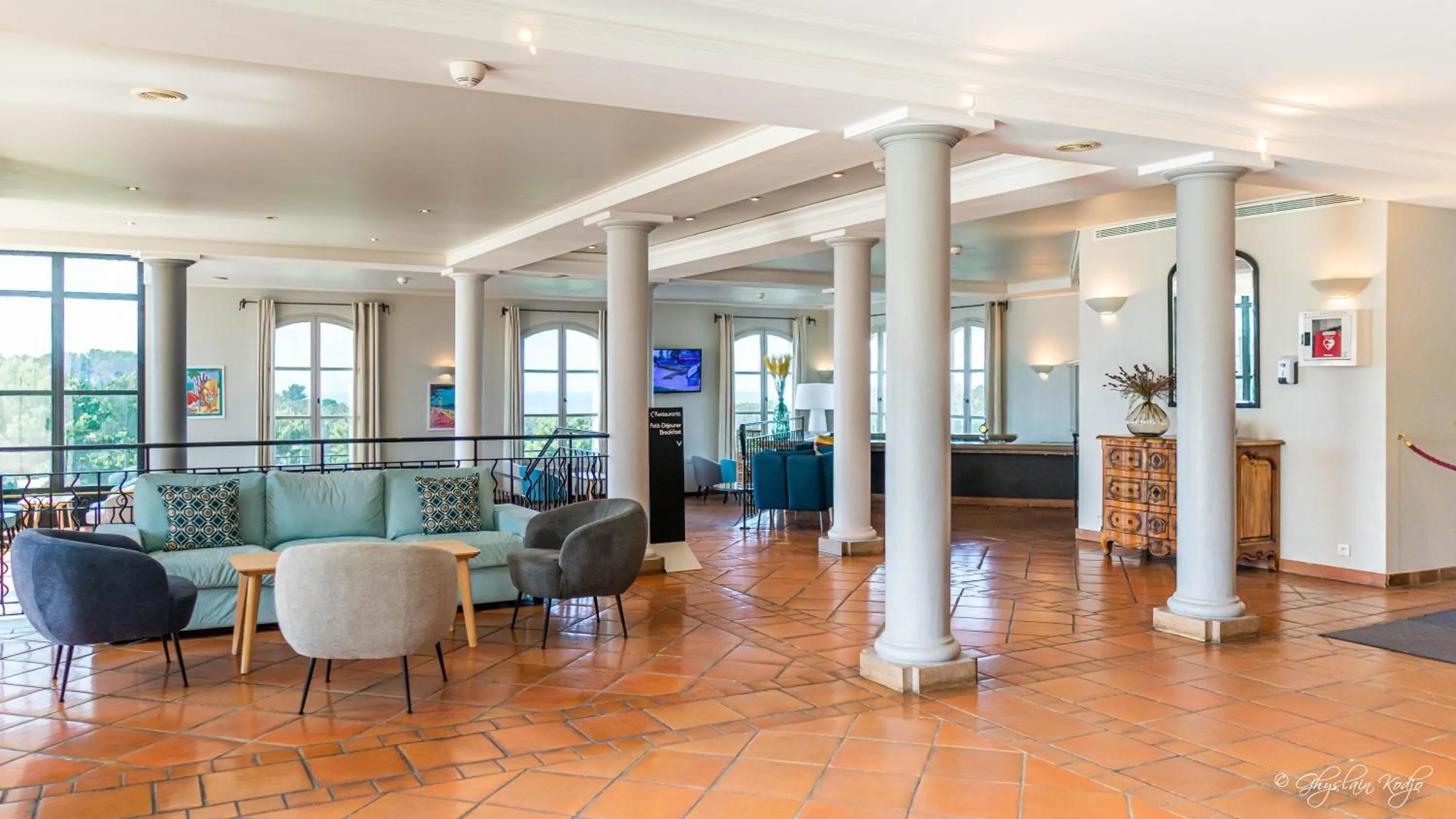 Lobby or reception in Le Fregate Provence