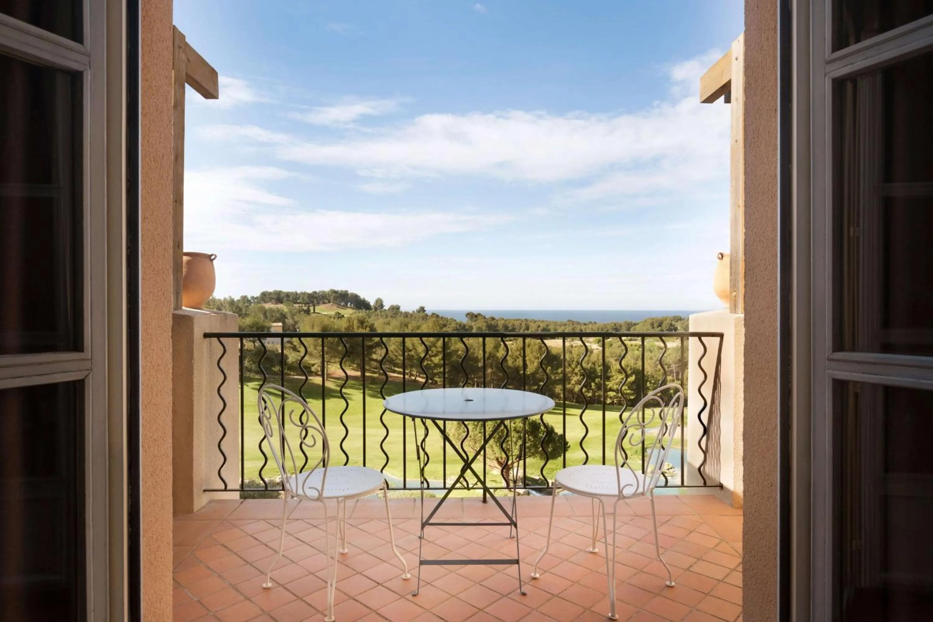 Balcony/Terrace in Le Fregate Provence