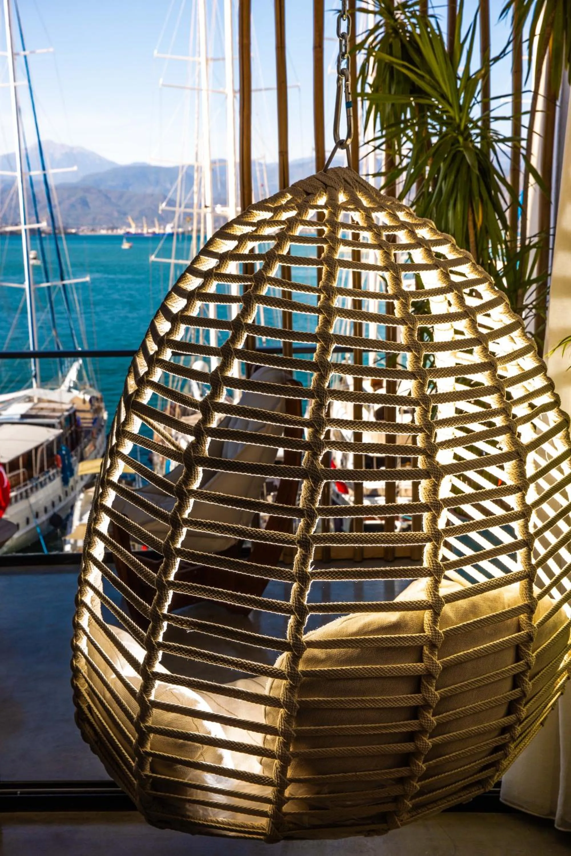 Decorative detail in Harbour Suites Fethiye