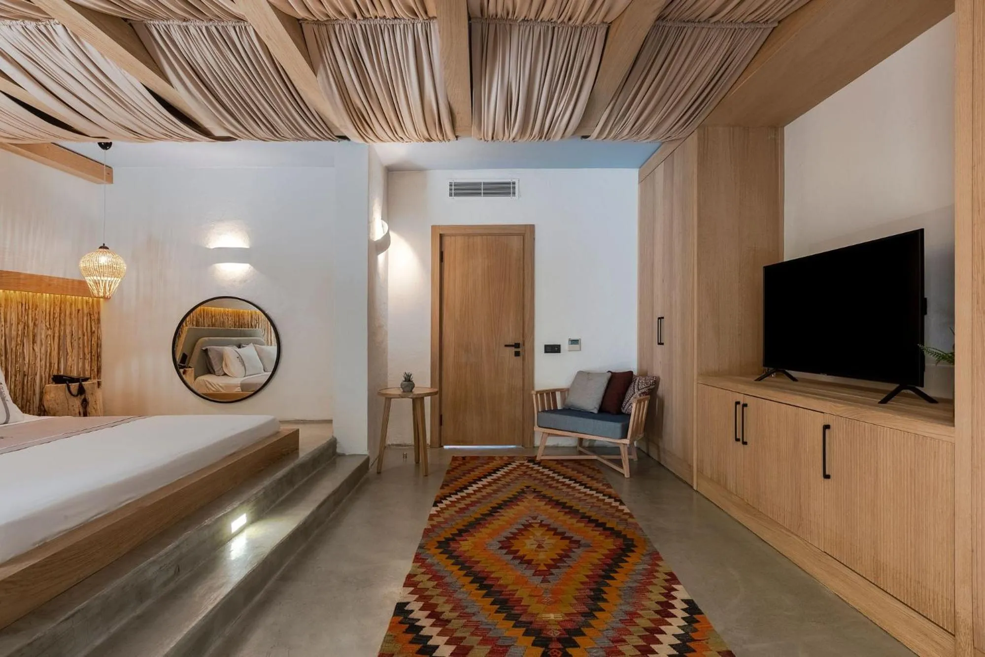 Bed in Harbour Suites Fethiye