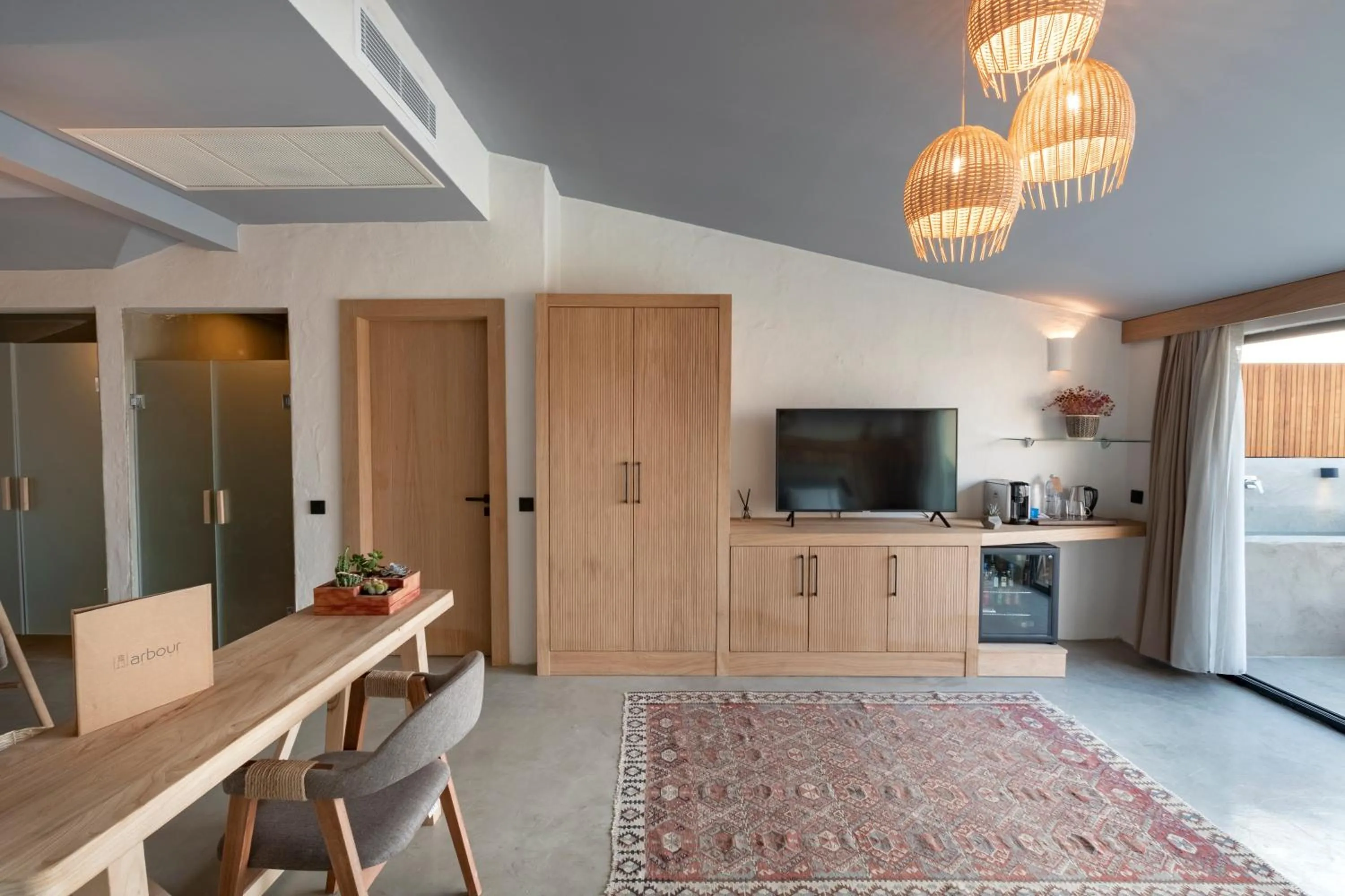 TV and multimedia in Harbour Suites Fethiye