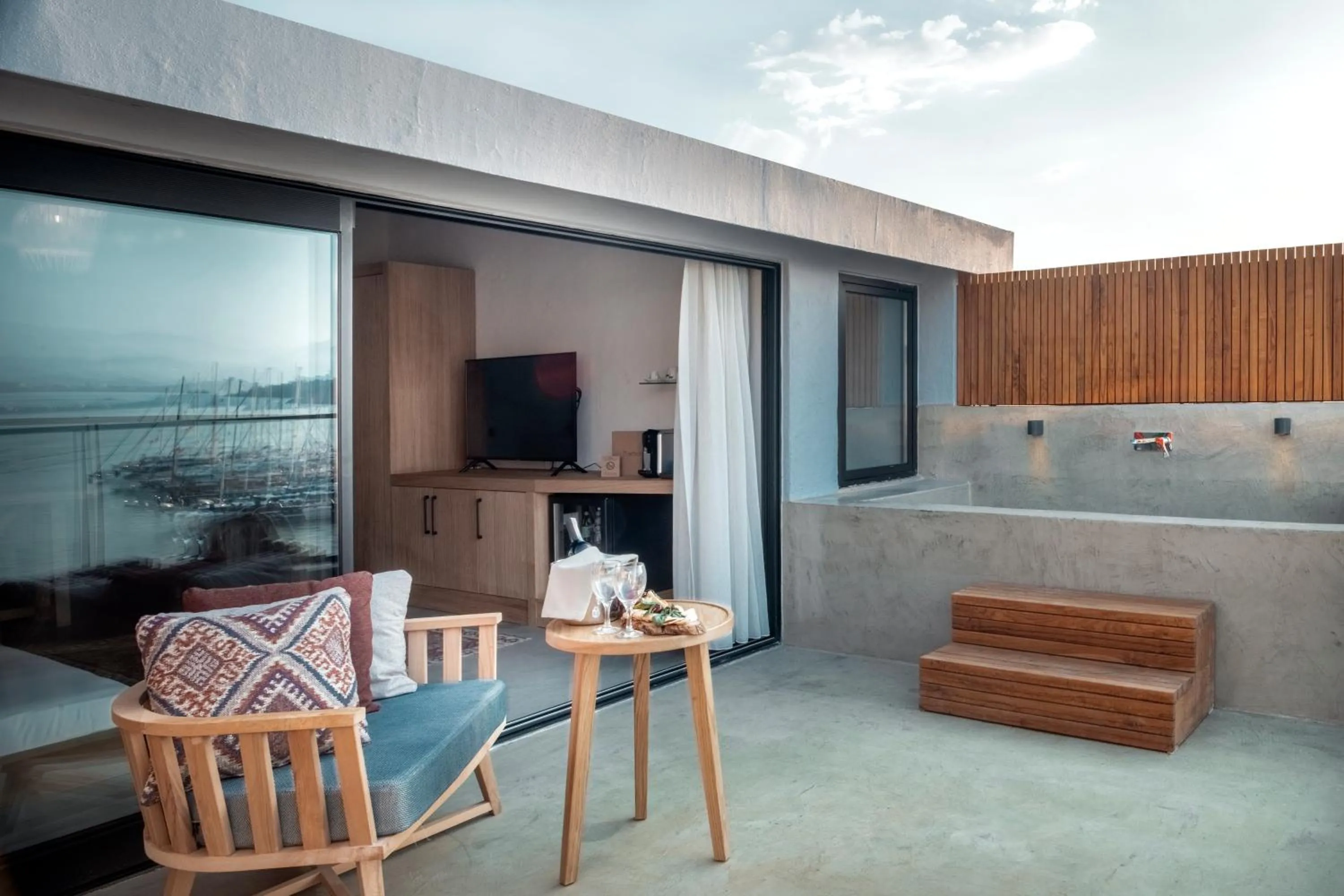 Patio in Harbour Suites Fethiye