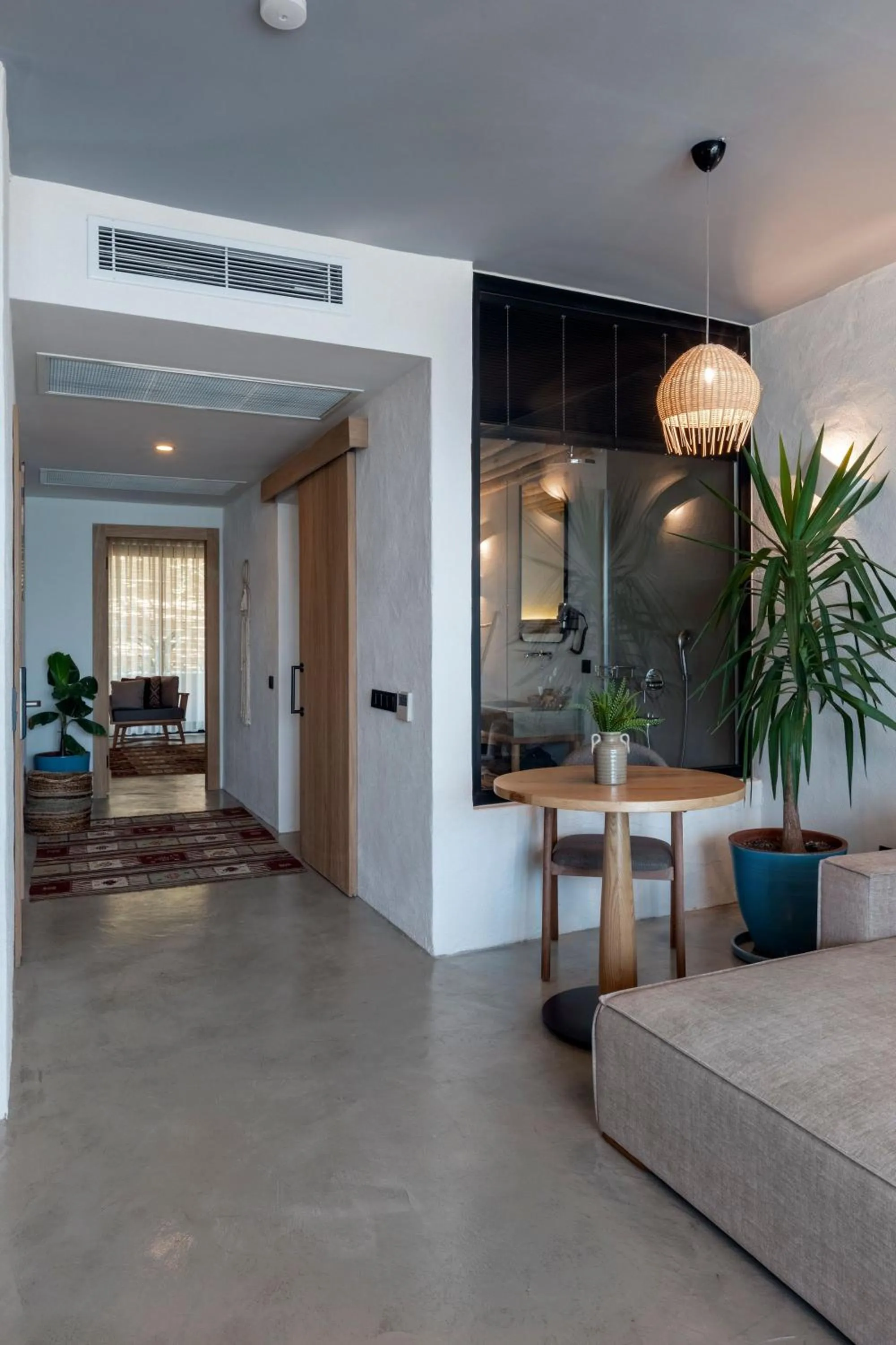 Living room in Harbour Suites Fethiye