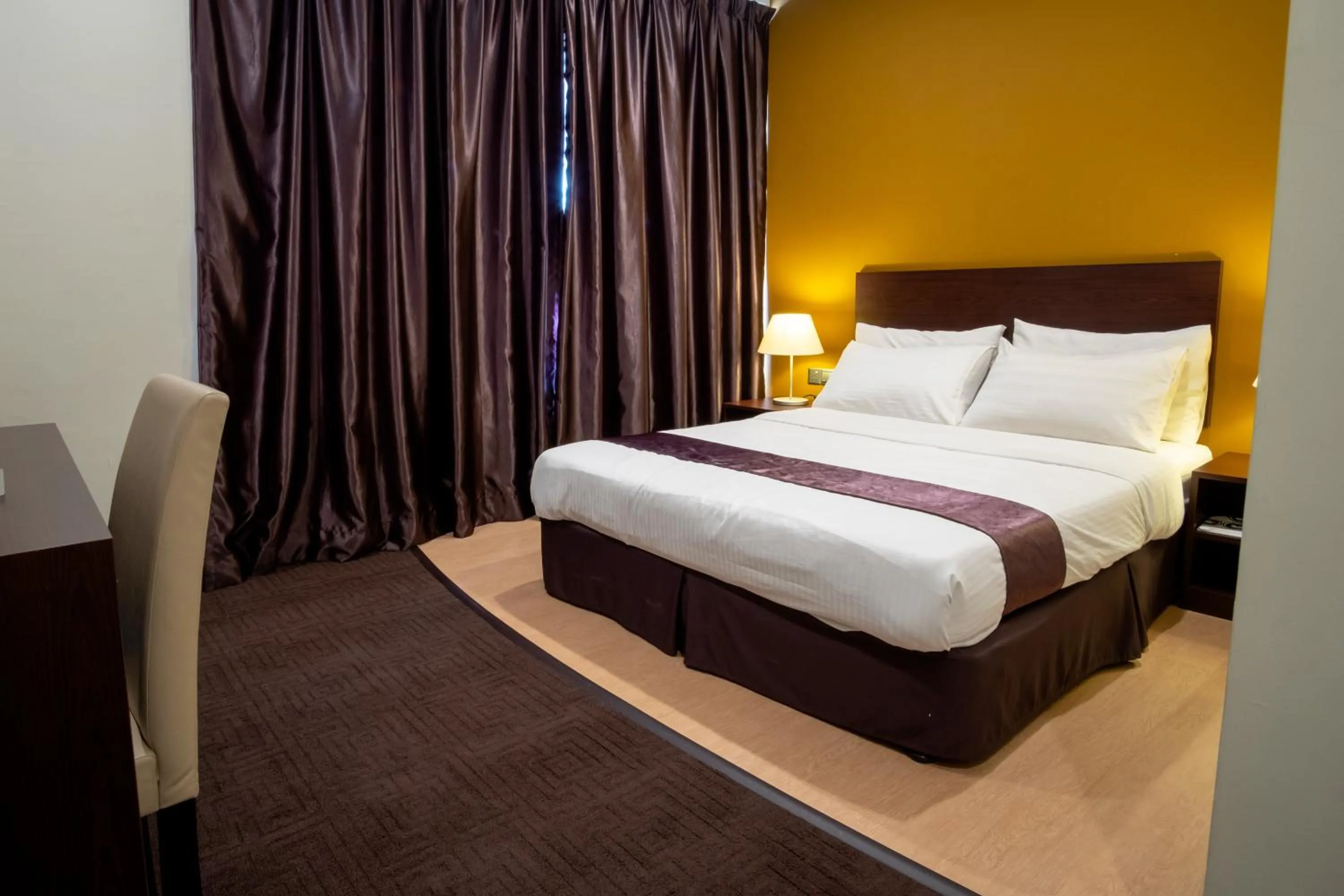 Bed in Orkid Inn Mahkota Cheras