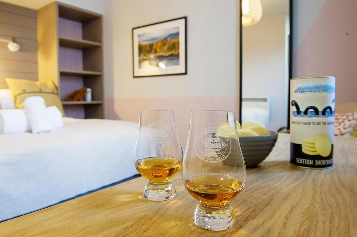 Bed in Lock Chambers, Caledonian Canal Centre