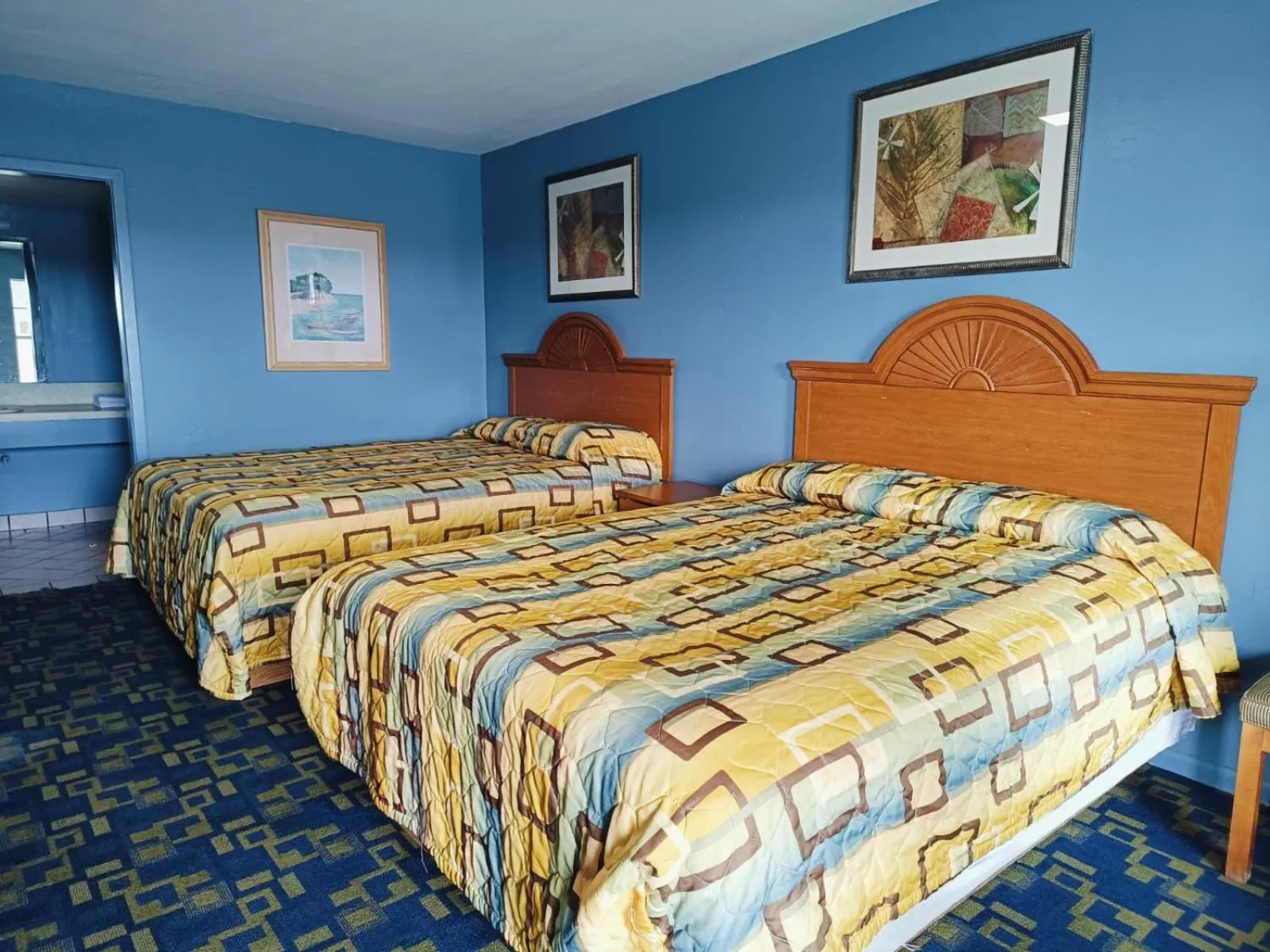 Bedroom, Bed in Valley Motel By Townhouse Corpus Christi Near Airport I 37