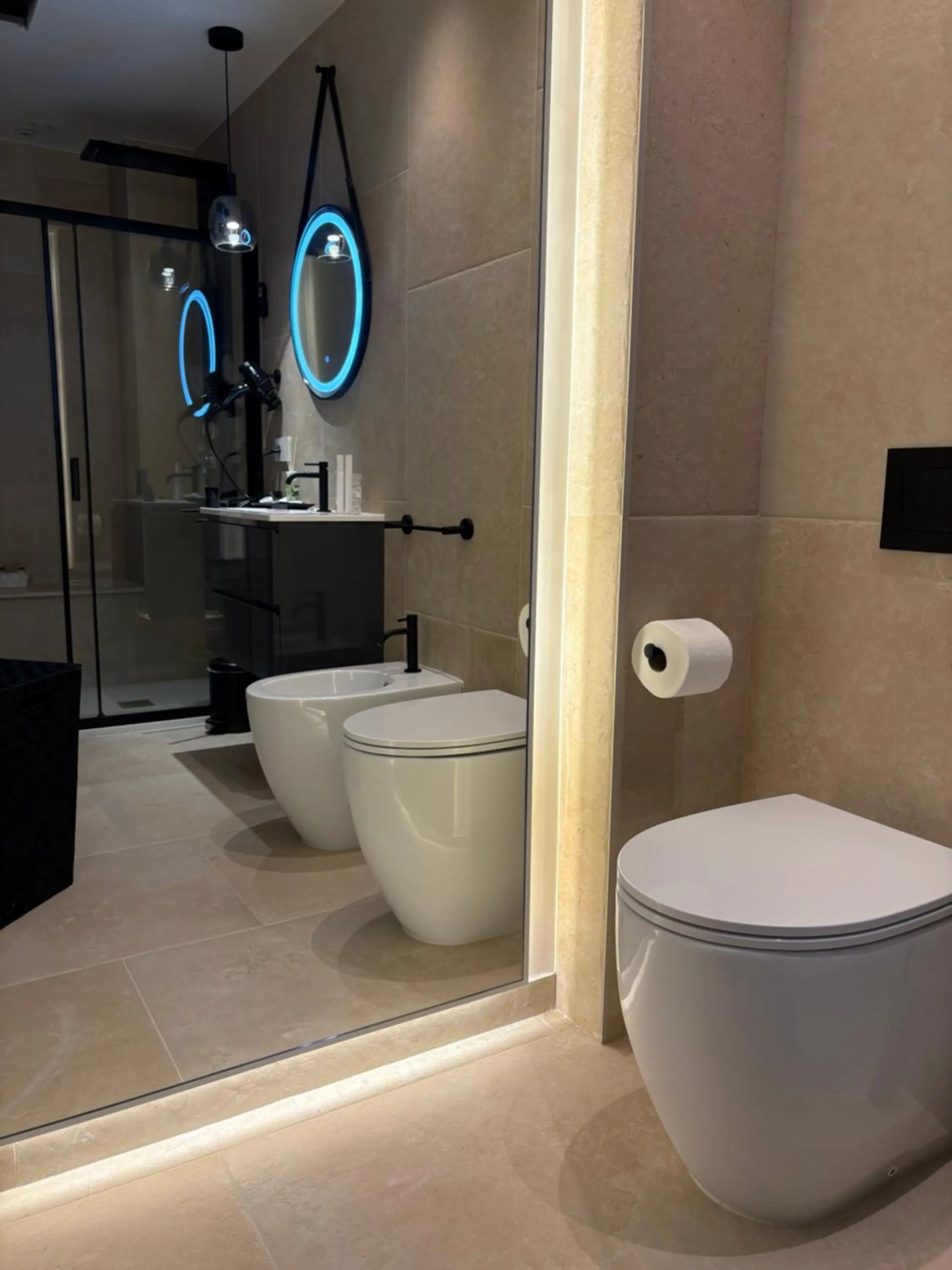 Bathroom in Sunset Beach Club Tropea