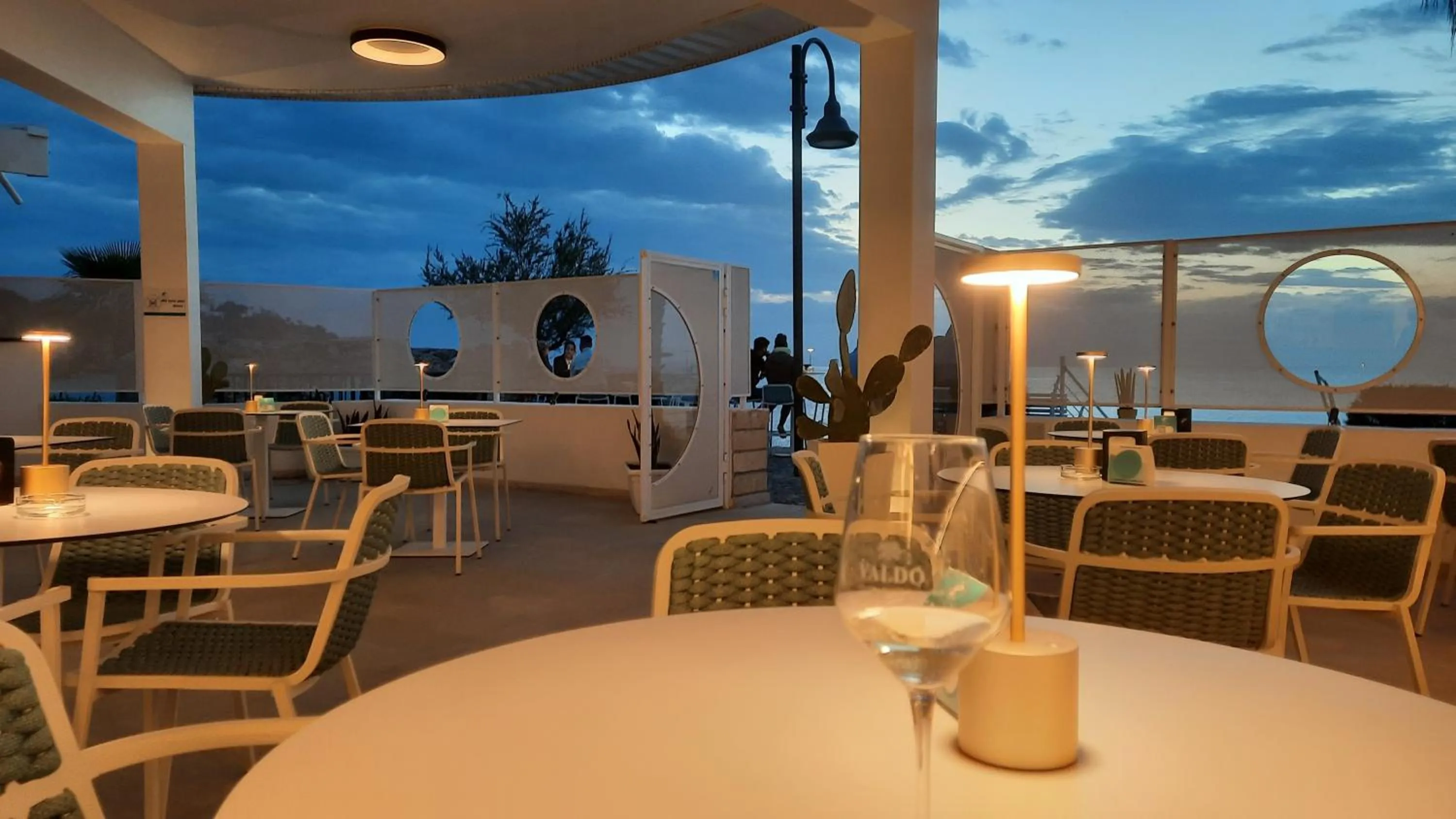 Restaurant/places to eat in Sunset Beach Club Tropea