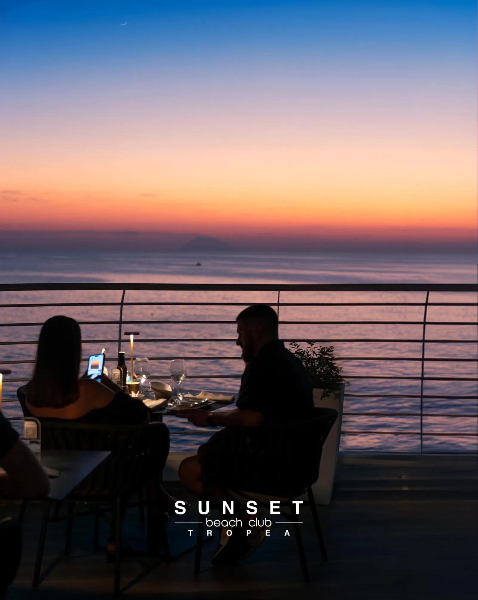 Sea view in Sunset Beach Club Tropea