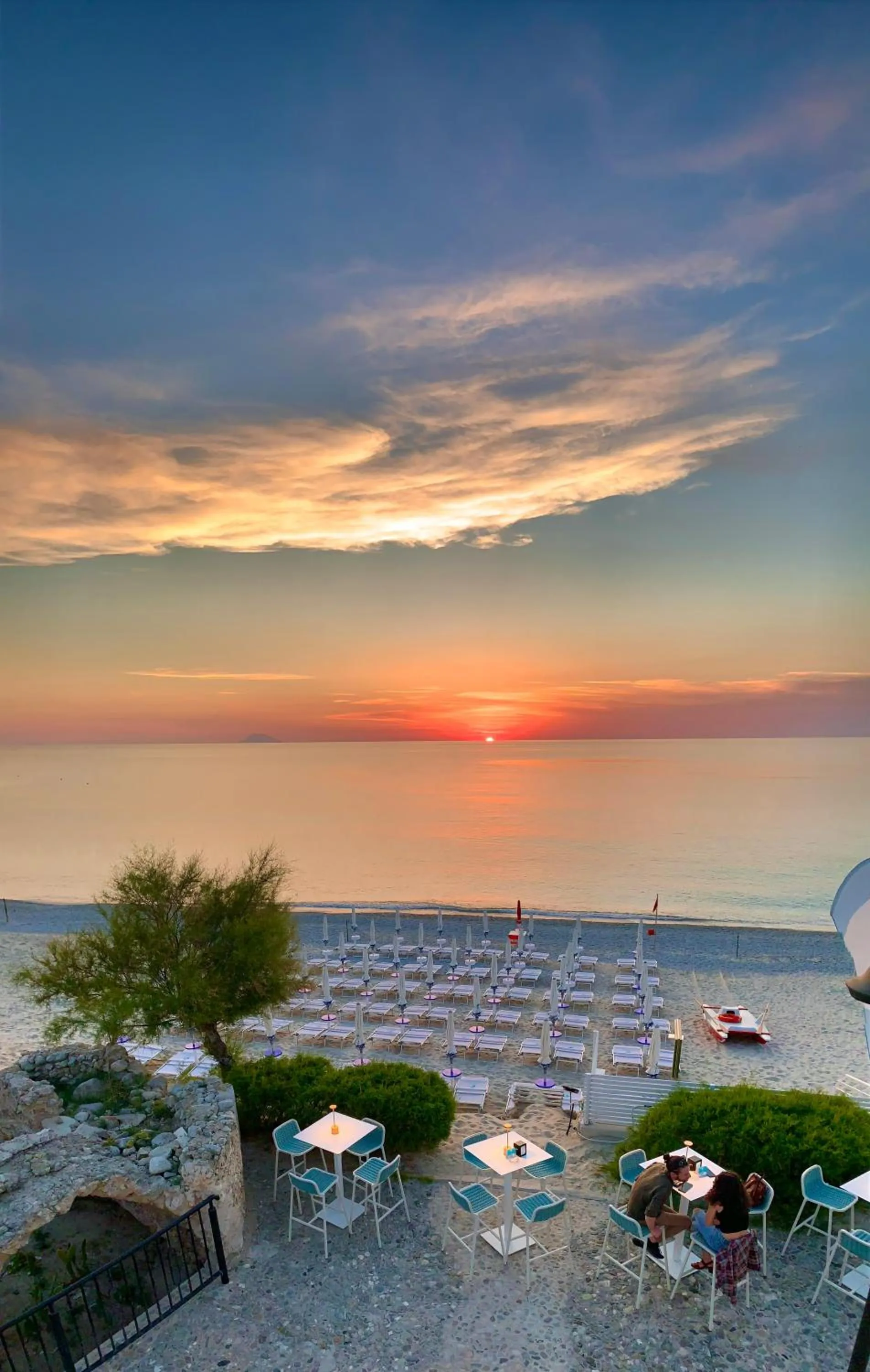 Natural landscape in Sunset Beach Club Tropea