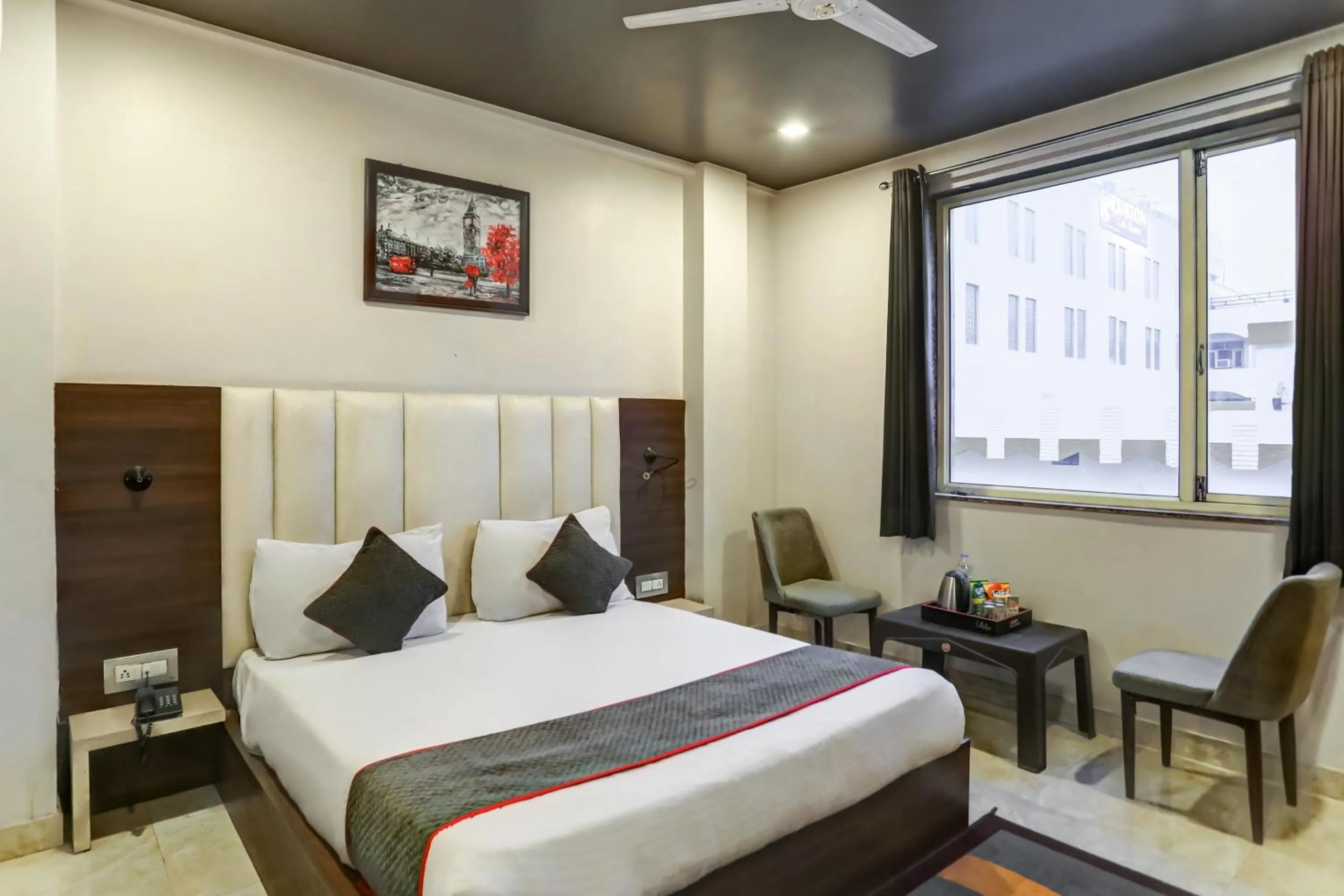 Bedroom, Bed in Townhouse Ranipur Mor