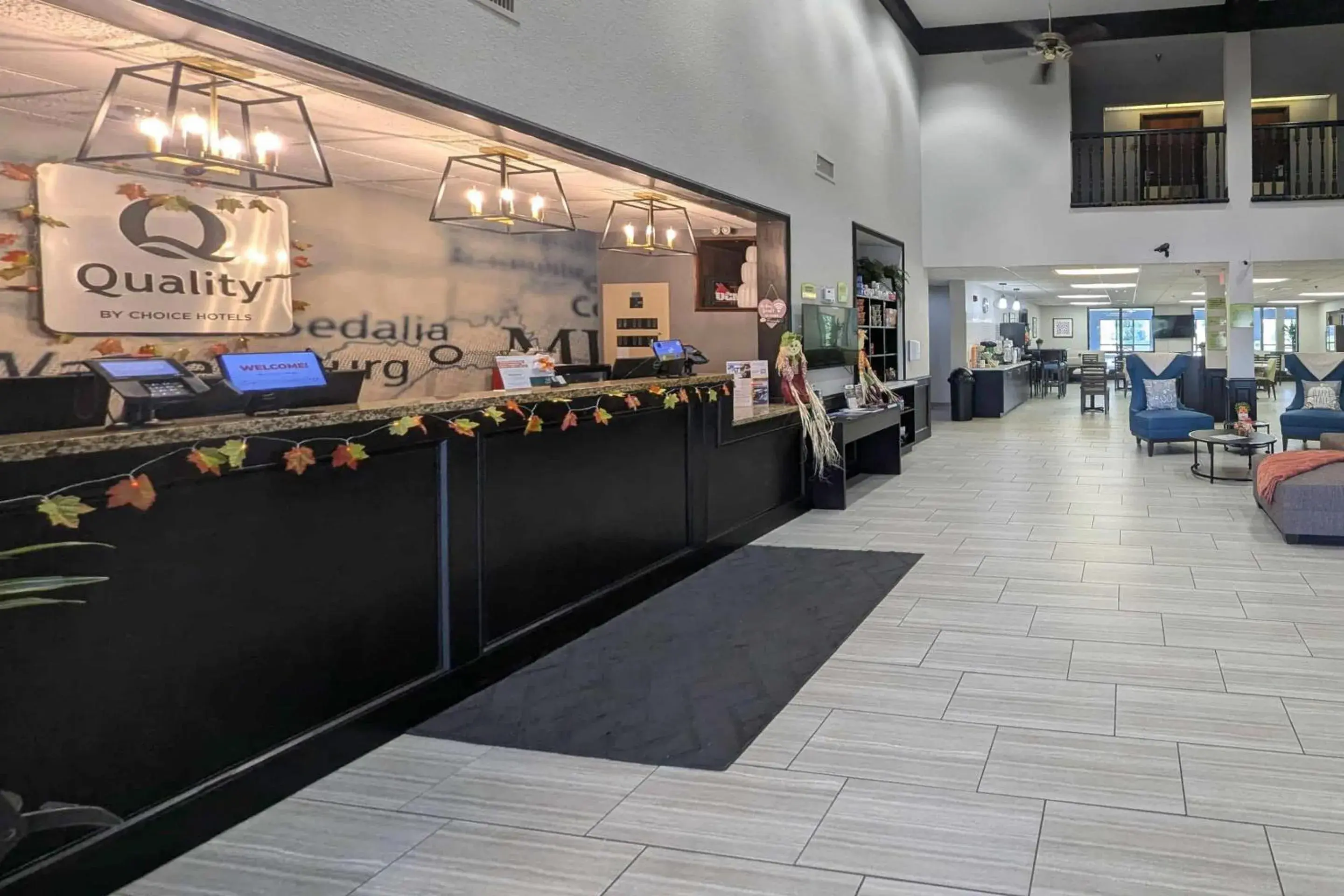 Lobby or reception in Quality Inn Warrensburg Lobby or reception in Quality Inn Warrensburg