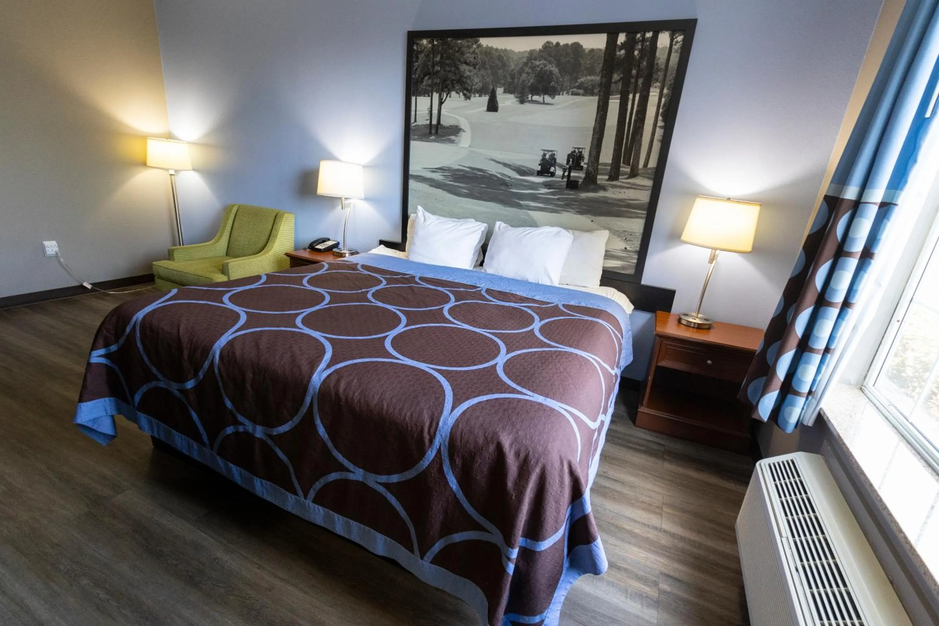 Bed in Super 8 by Wyndham Smithfield-Selma