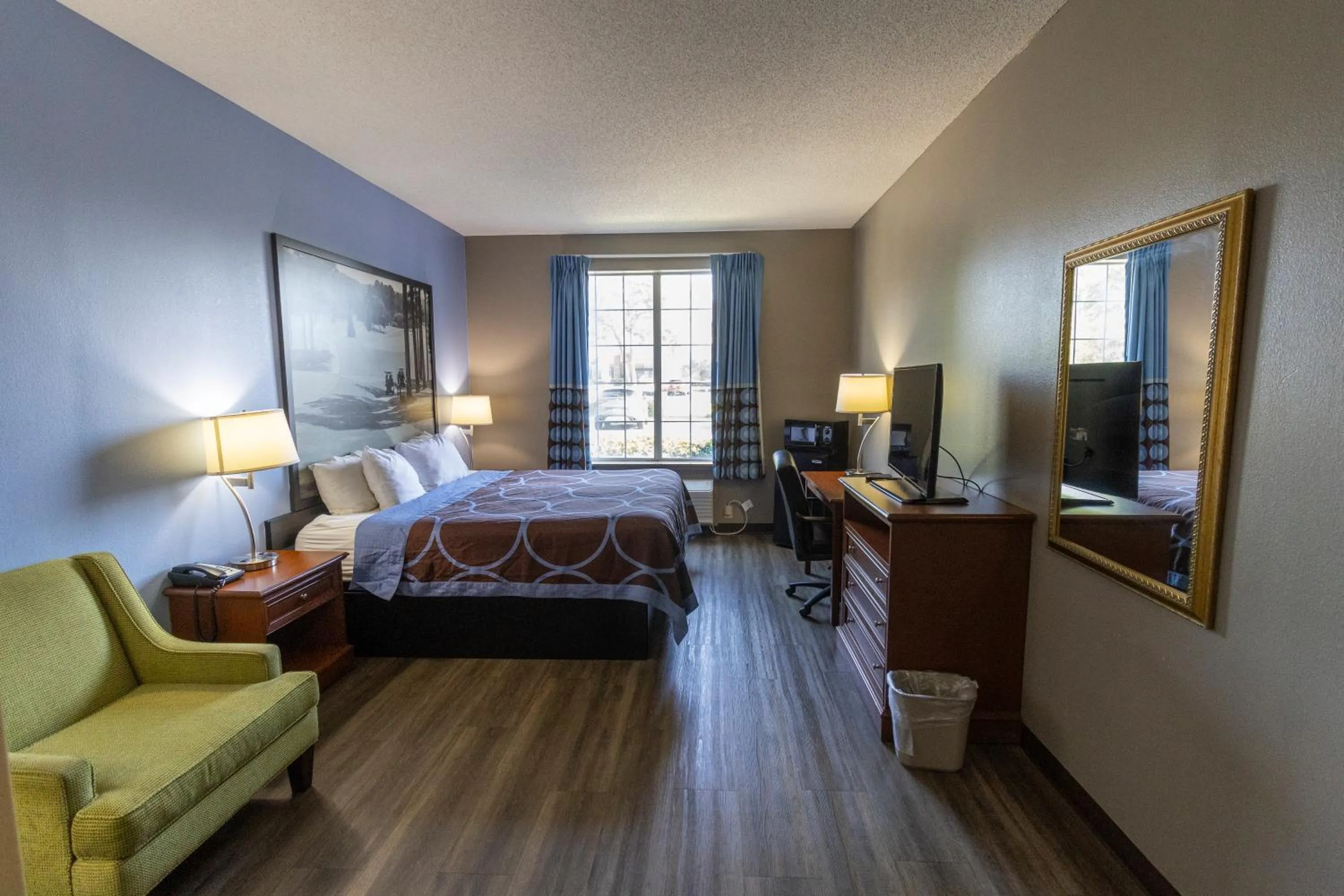 Bed in Super 8 by Wyndham Smithfield-Selma