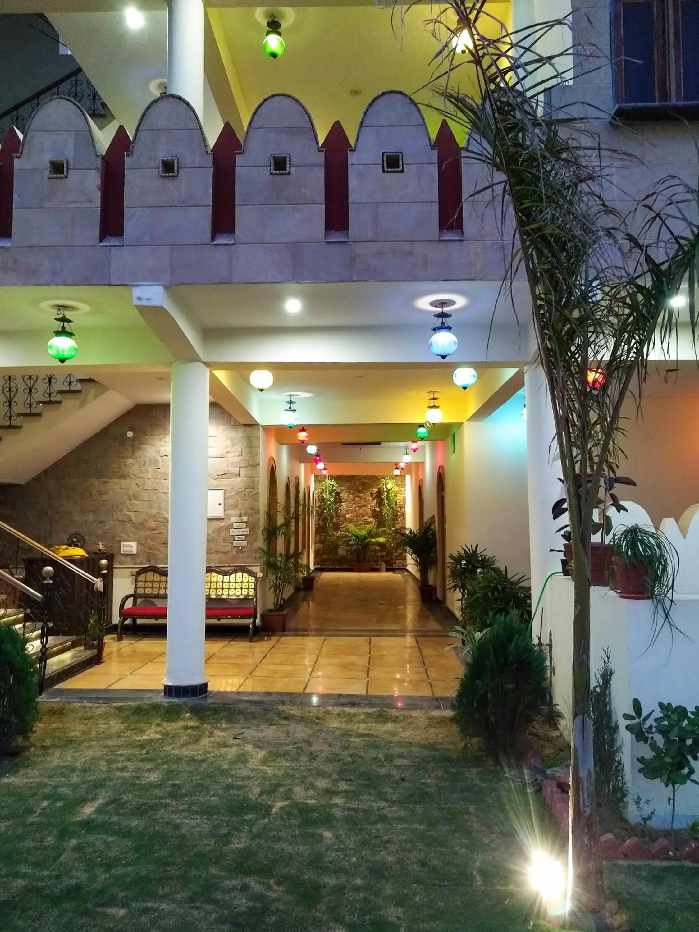 Facade/entrance in Hotel Vamdev Fort